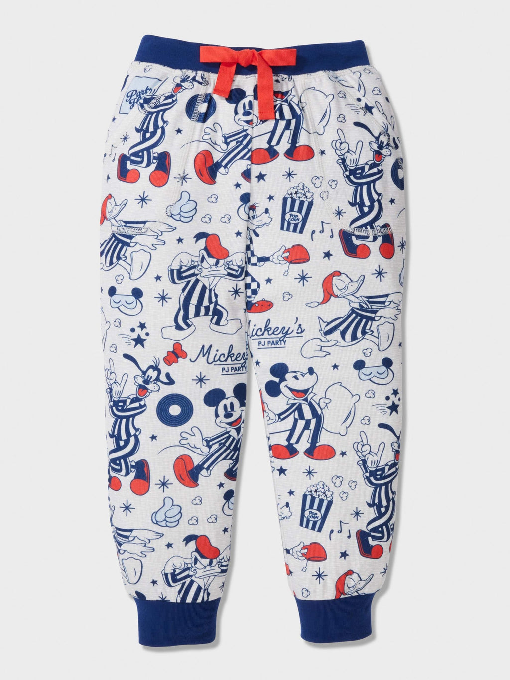 Jnr Boys Disney Mickey Long Pj Set Multi image 3