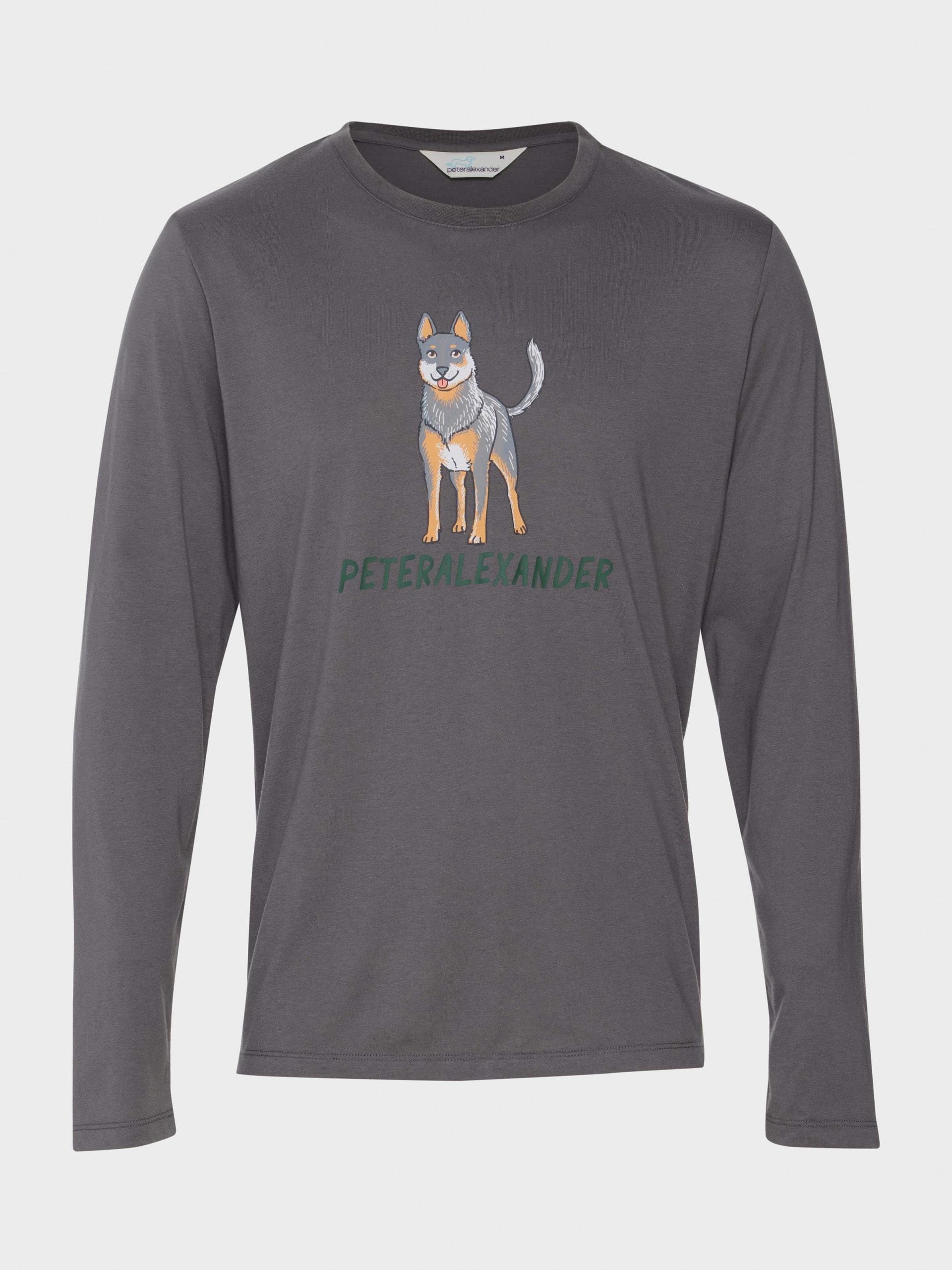 Blue Heeler Long Sleeve Top grey image 3