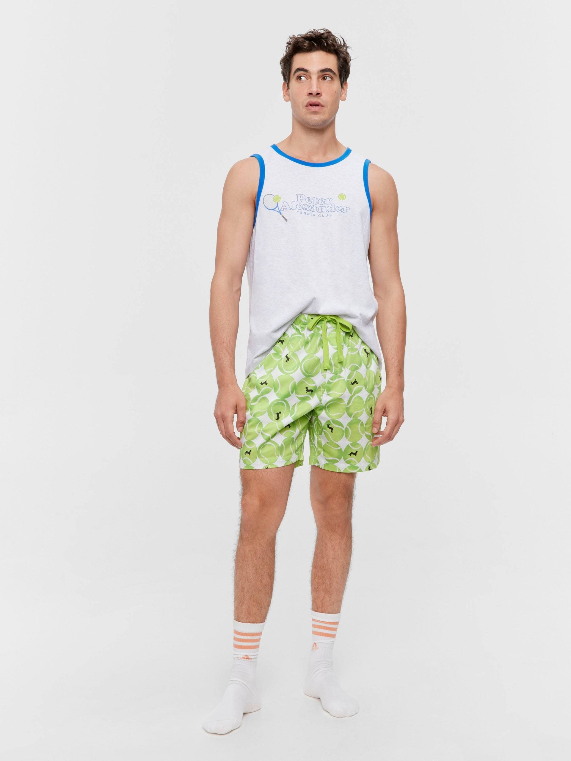 Tennis Balls Mid Short multi image 0