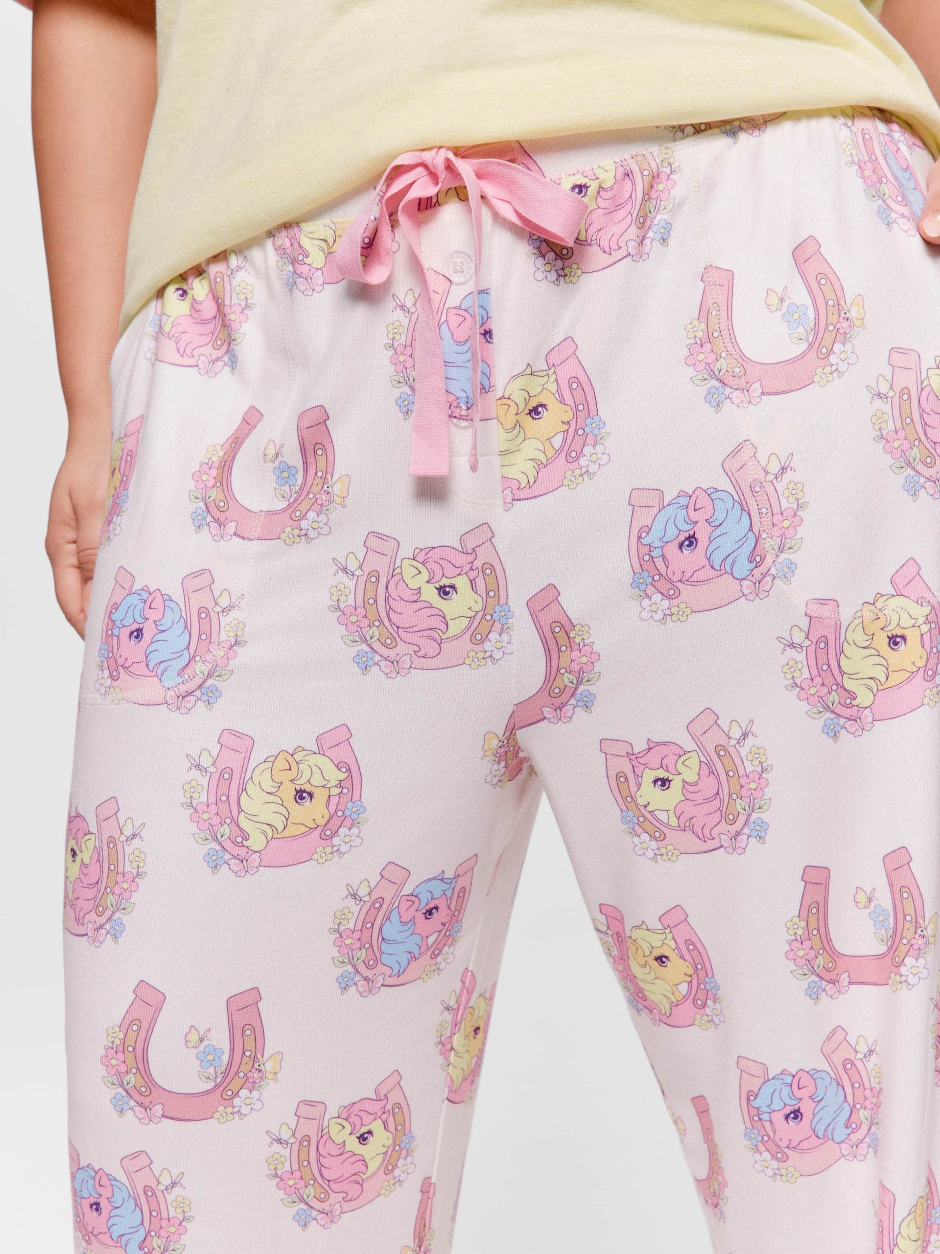 P.A. Plus My Little Pony Rodeo Plush Tapered Pj Pant Multi image 1
