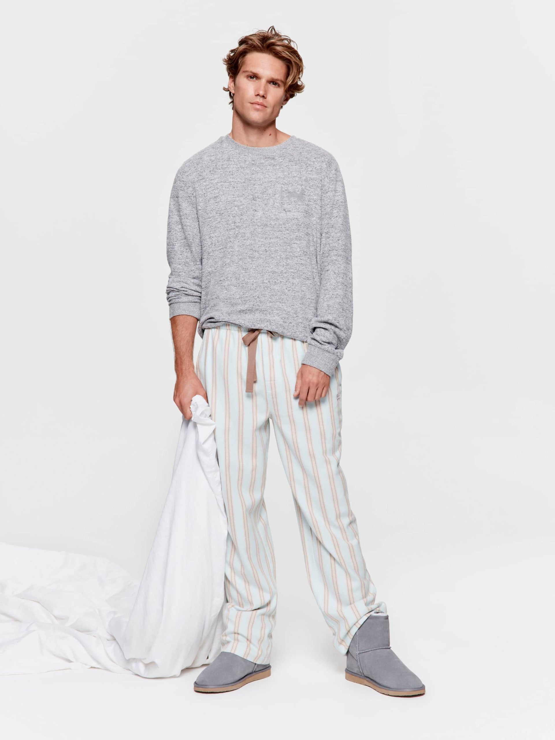 Mint Stripe Classic Pj Pant multi image 0