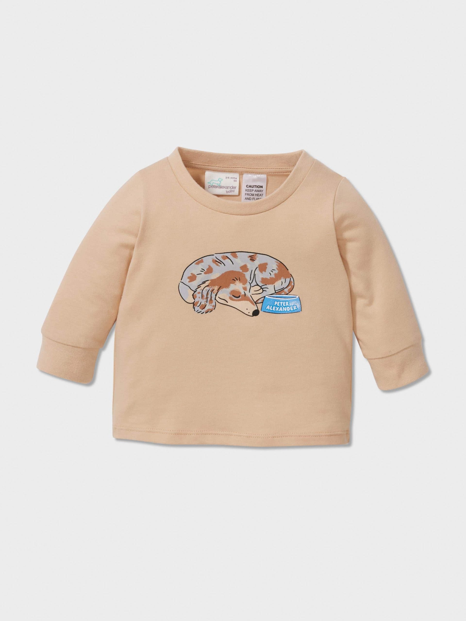 Baby Hungry Pup Pj Set multi image 2