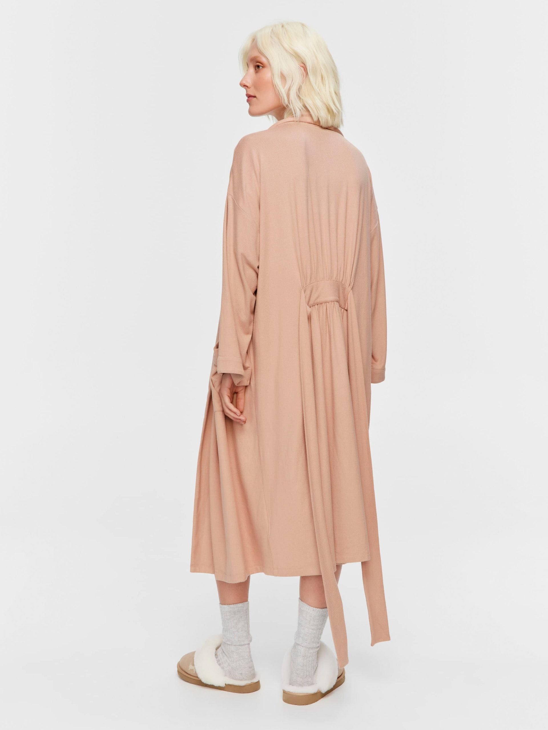 Caramel Plush Fashion Gown caramel image 3