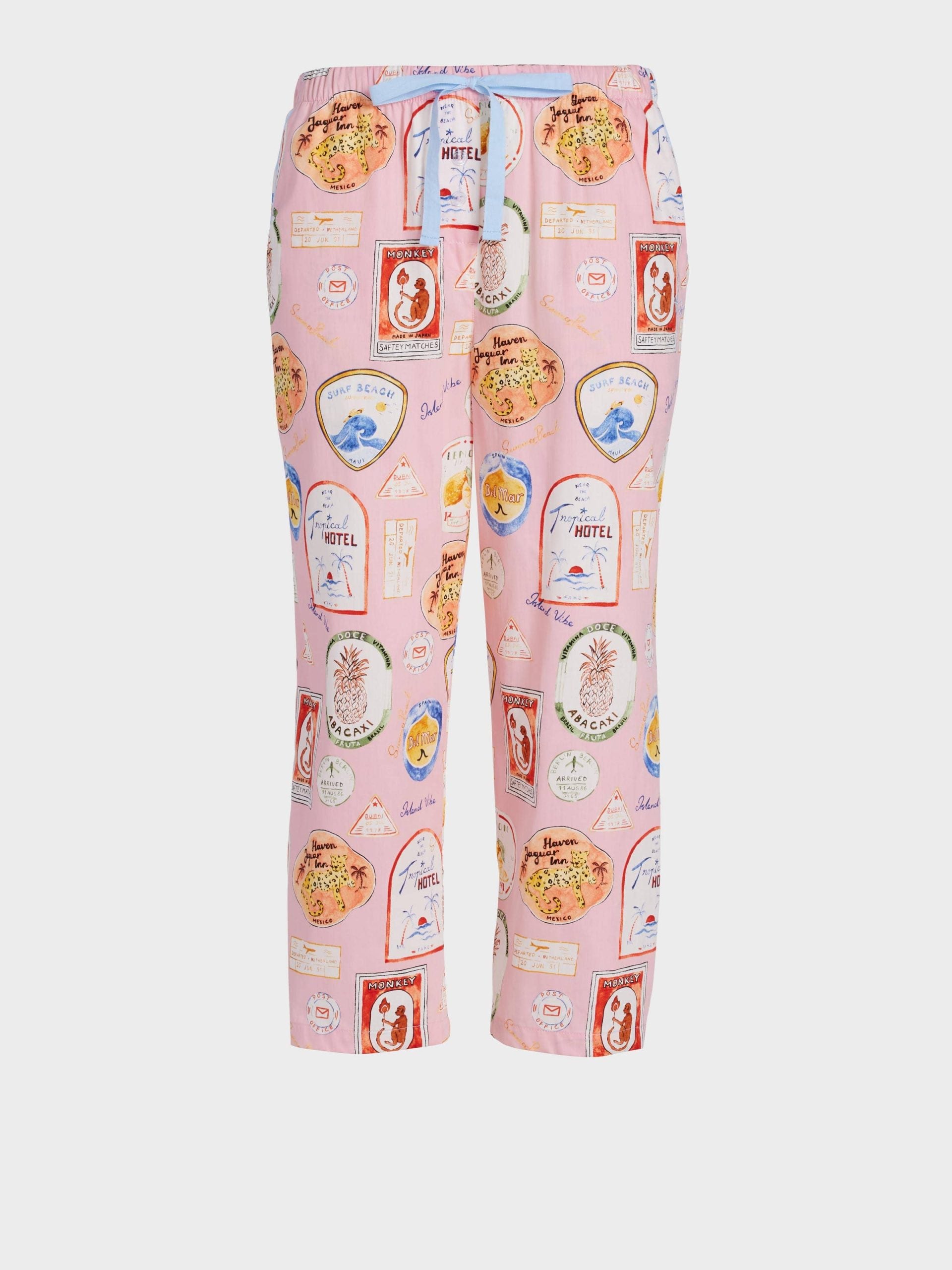 Souvenir 3/4 Pj Pant multi image 3