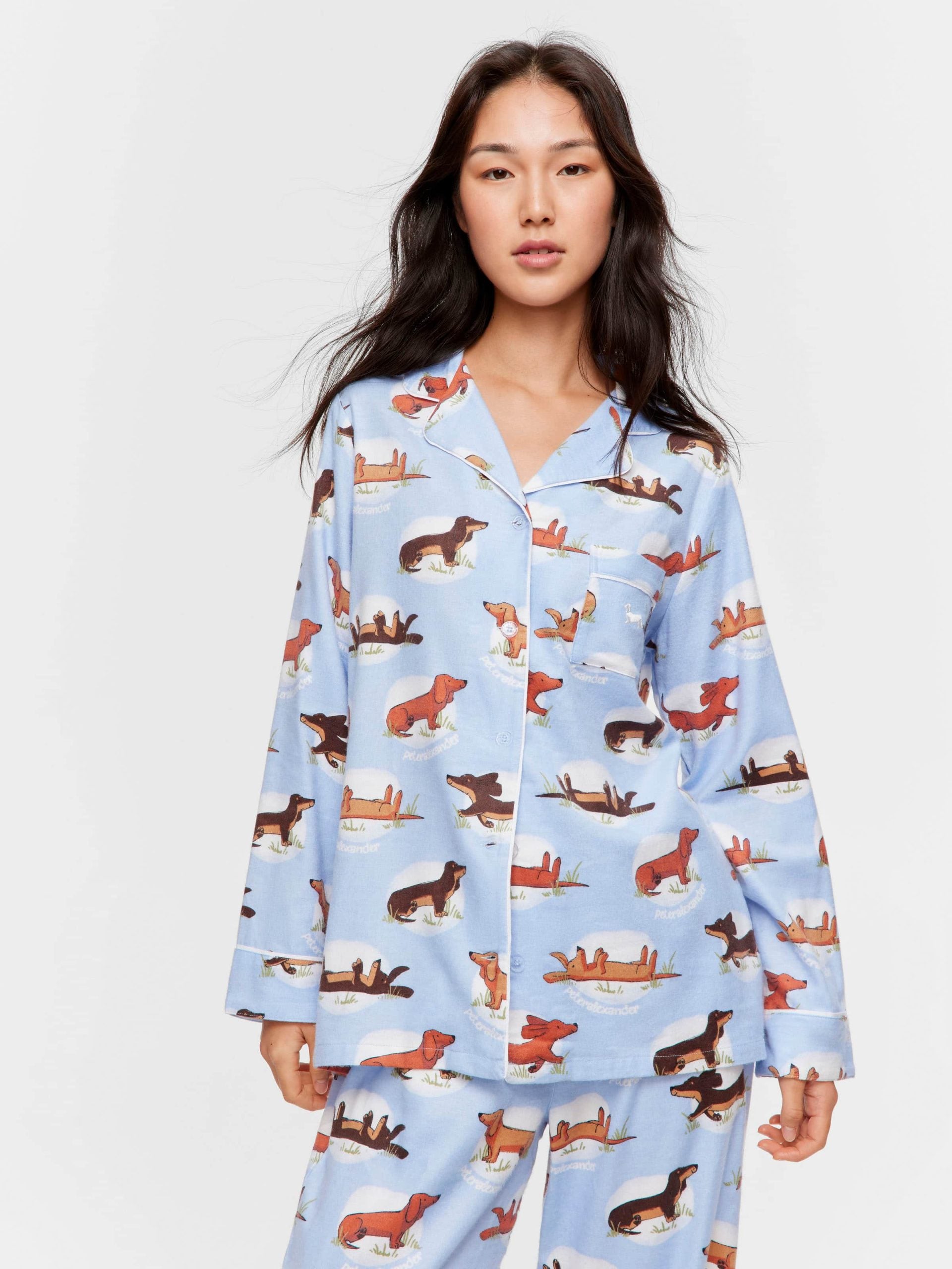 Penny Spot Bamboo Flannelette Long Pj Set Multi image 0