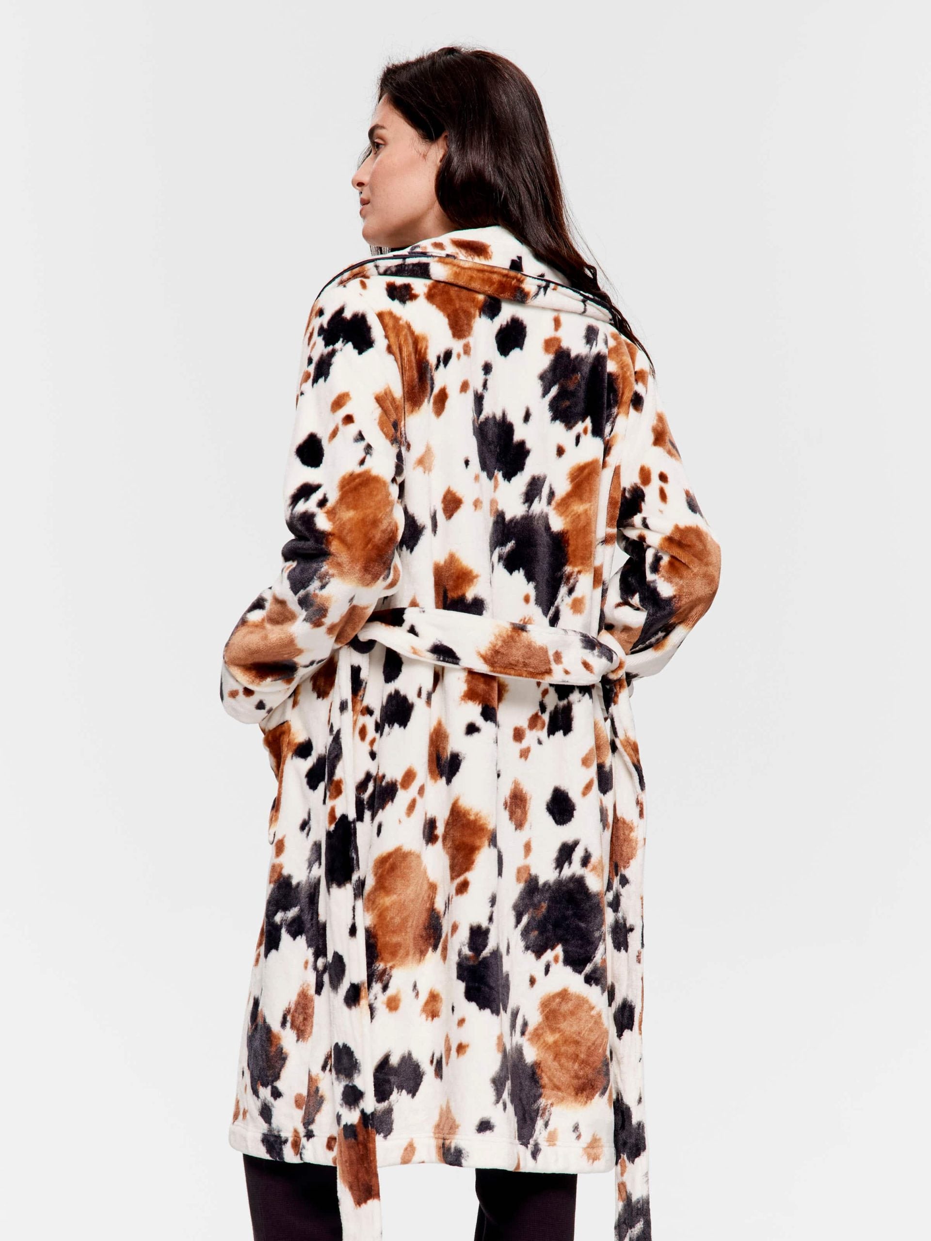 Cow Print Gown Multi image 3