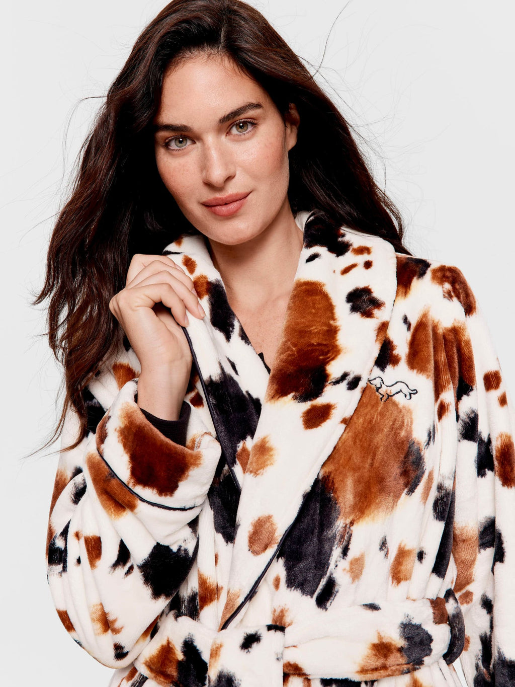 Cow Print Gown Multi image 1