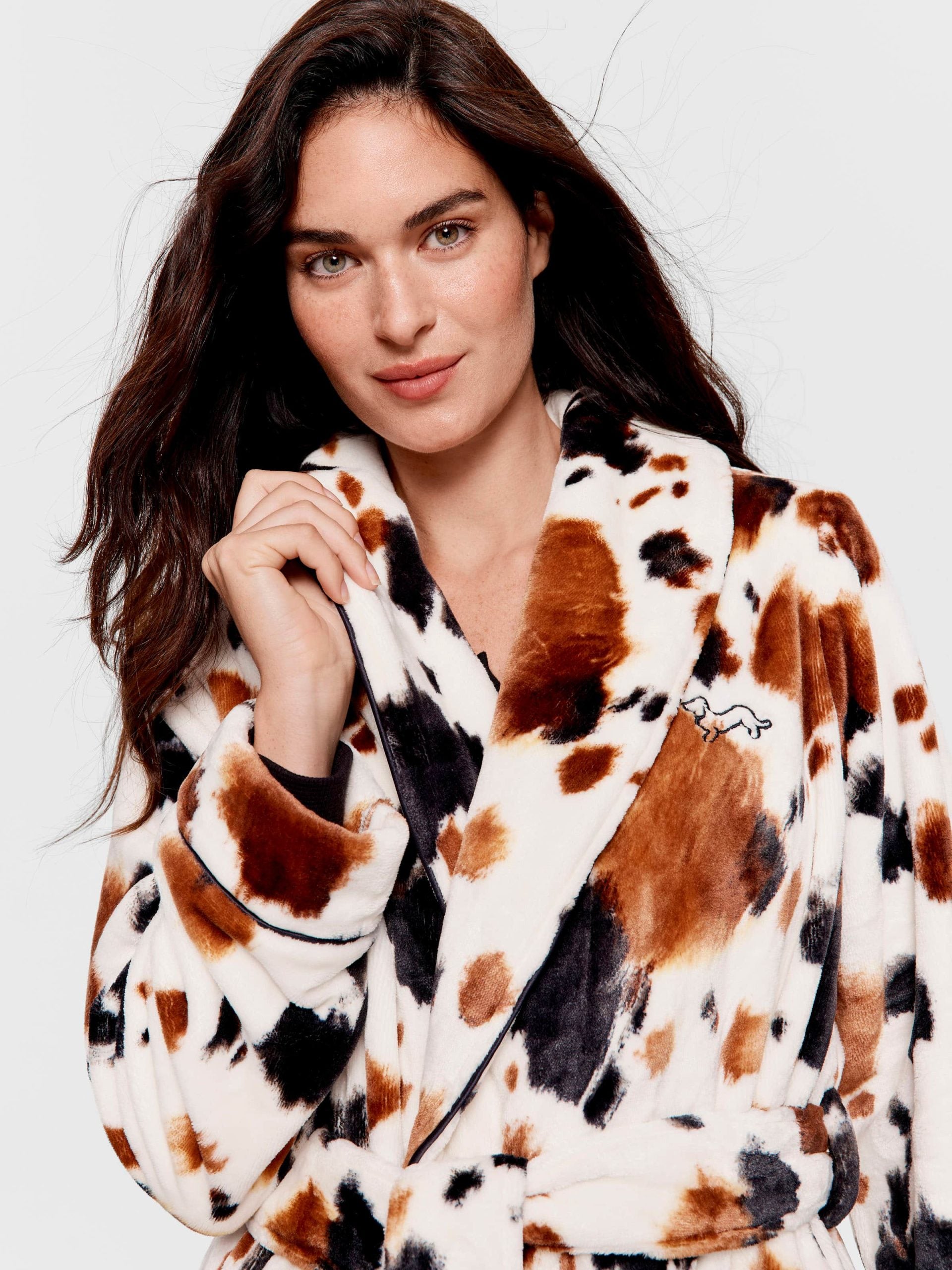 Cow Print Gown Multi image 1