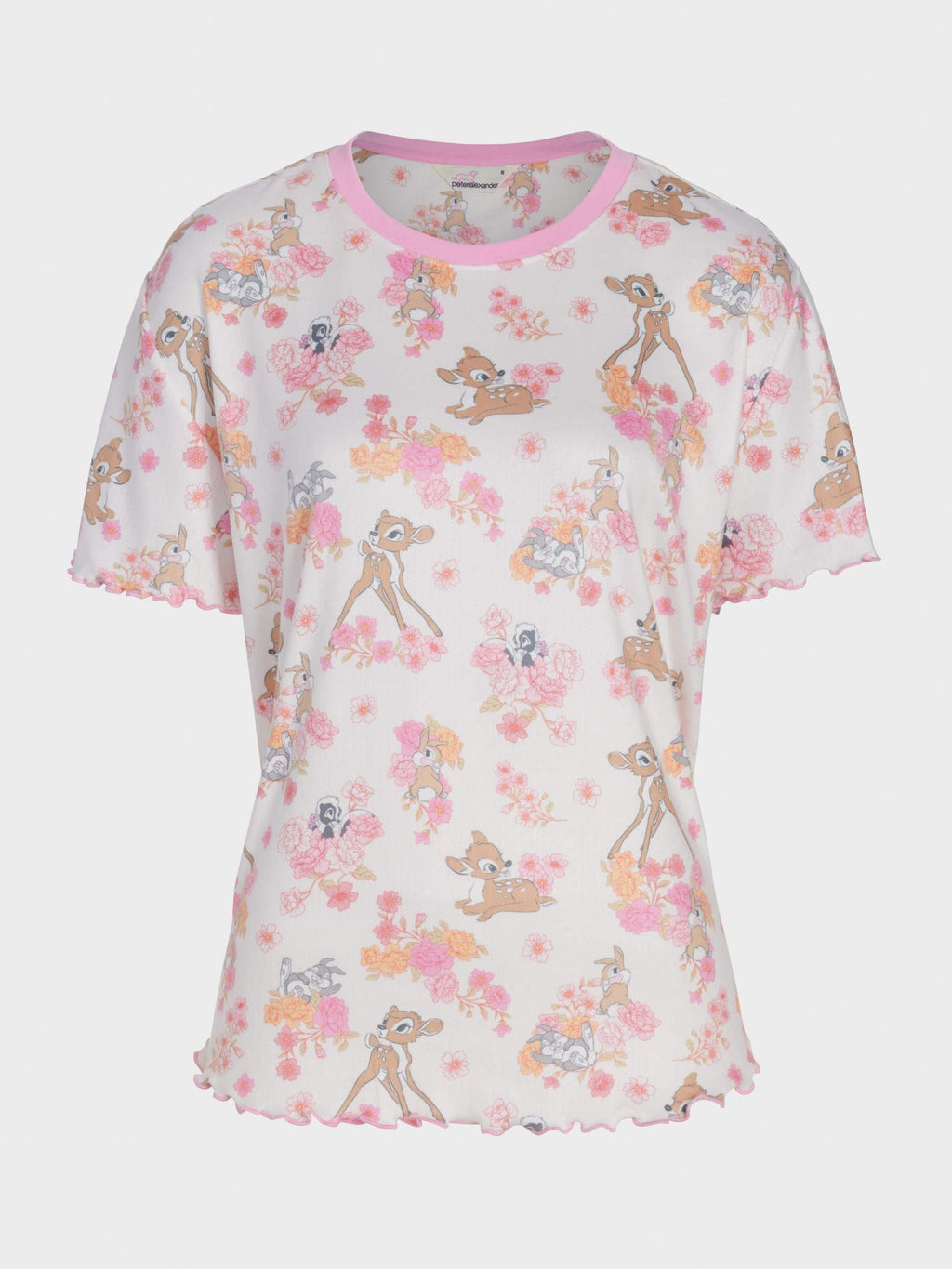 Bambi Pointelle Oversized Tee multi image 3