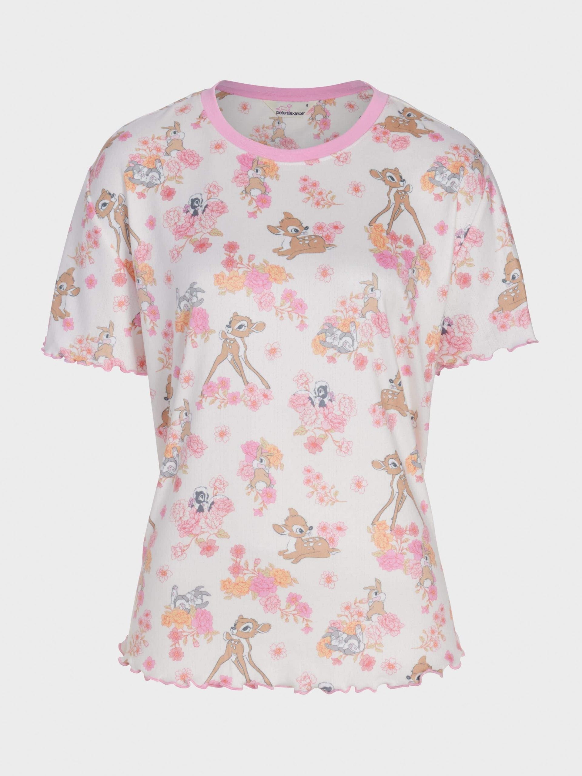 Bambi Pointelle Oversized Tee multi image 3
