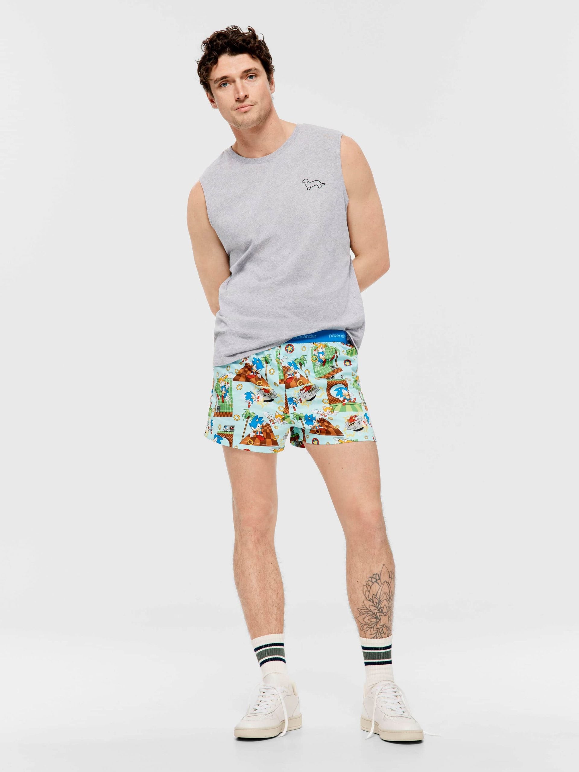 Sonic Game Boxer Short multi image 0