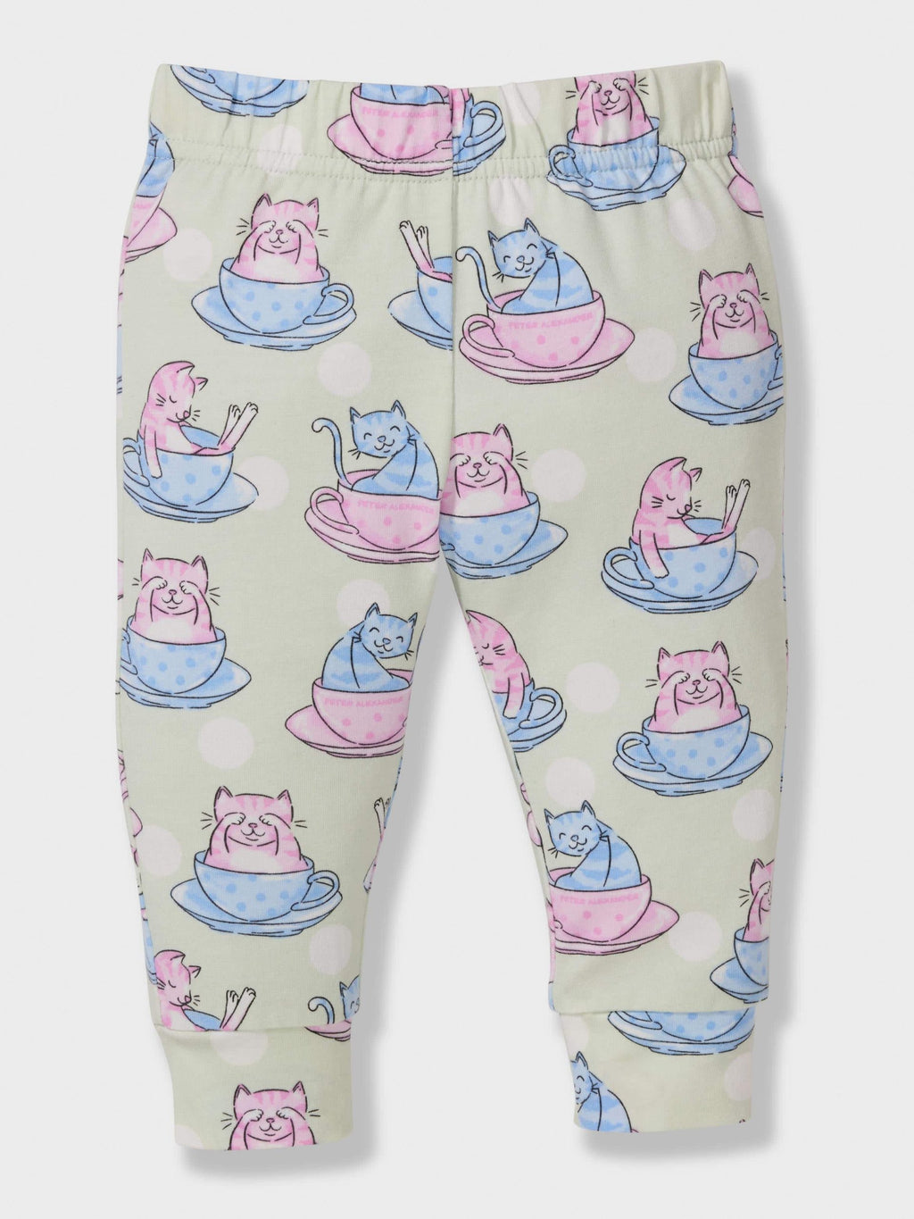Baby Teacup Kitty Long Pj Set multi image 1
