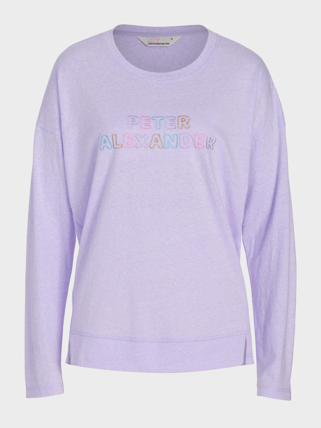 Peter Alexander Lilac Logo Long Sleeve Top lilac image 3