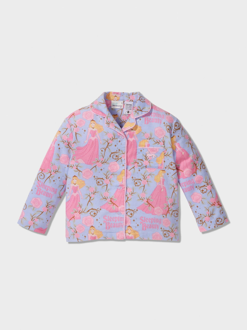 Jnr Girls Sleeping Beauty Long Classic Pj Set Multi image 2