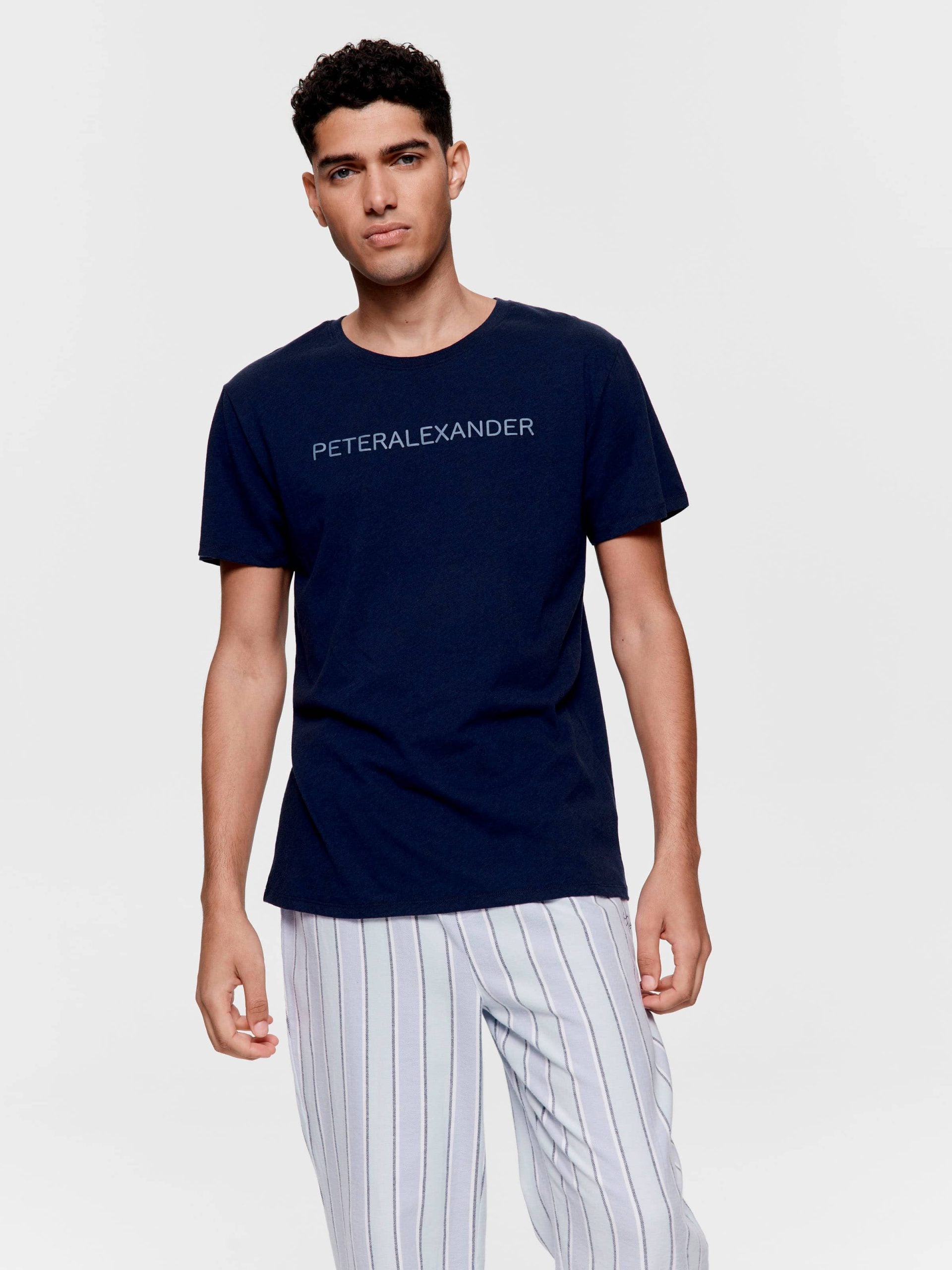 P.A Brand Tee navy image 1