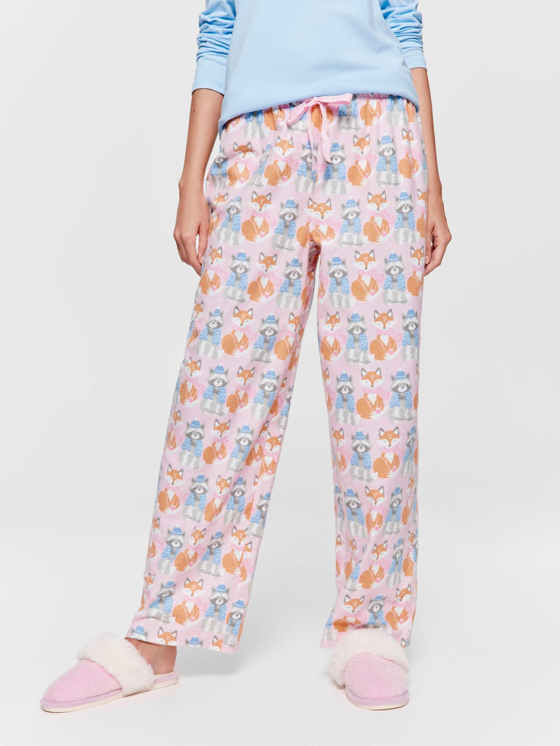 Winter Animals Classic Flannelette Pj Pant multi image 0