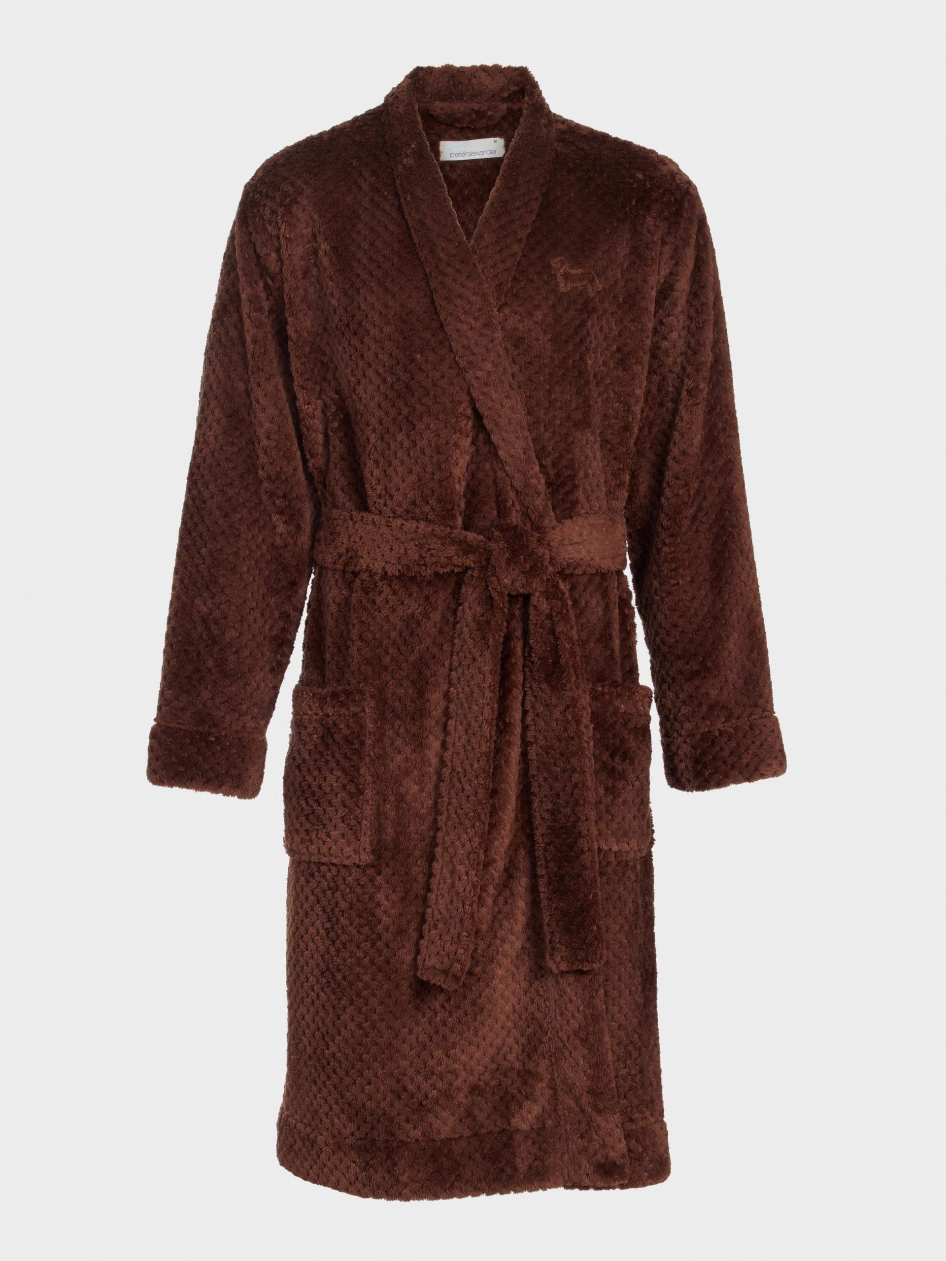 Chocolate Jacquard Gown chocolate image 4
