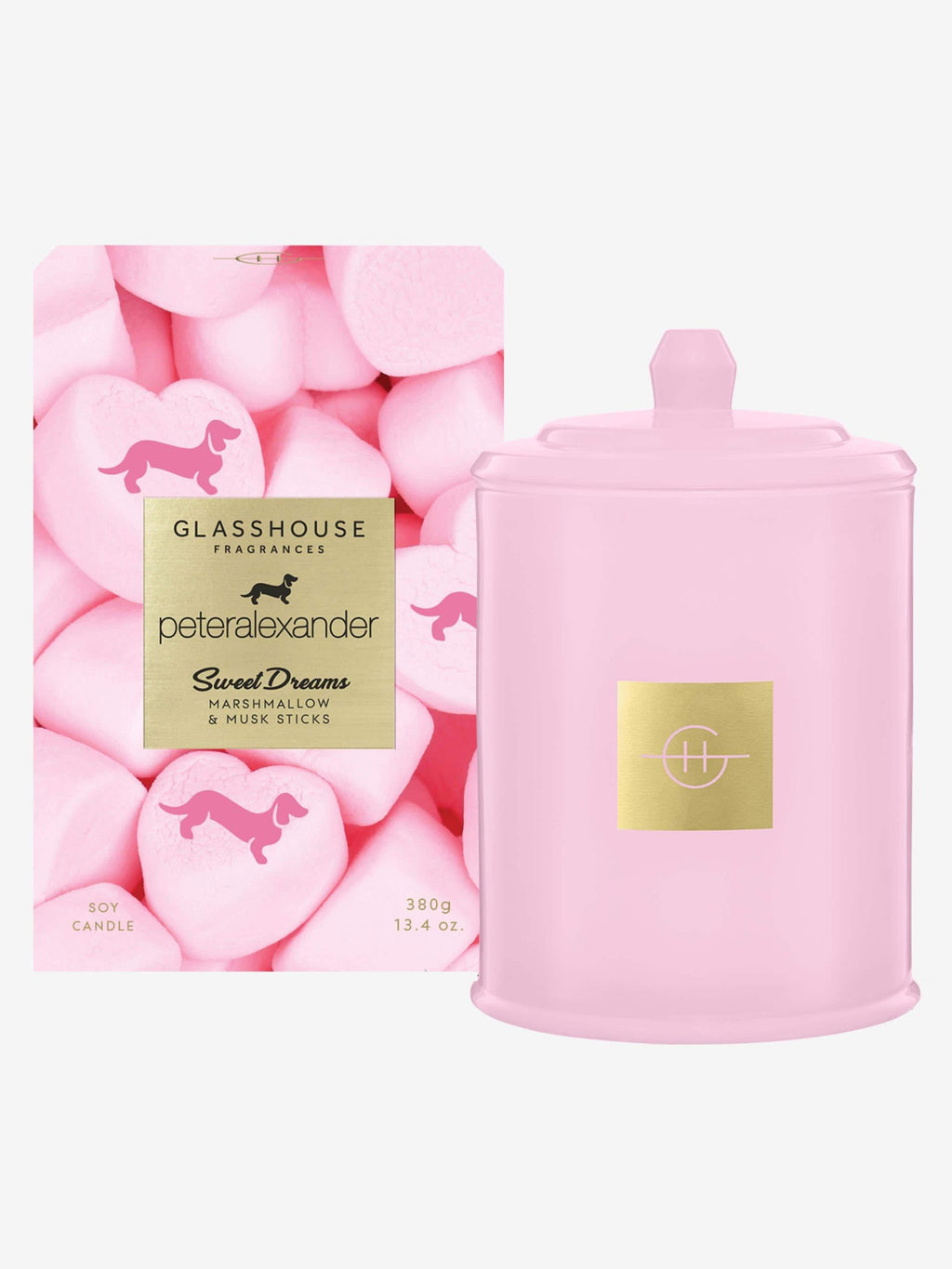 Glasshouse Fragrances Limited Edition Sweet Dreams 380G Candle multi image 0