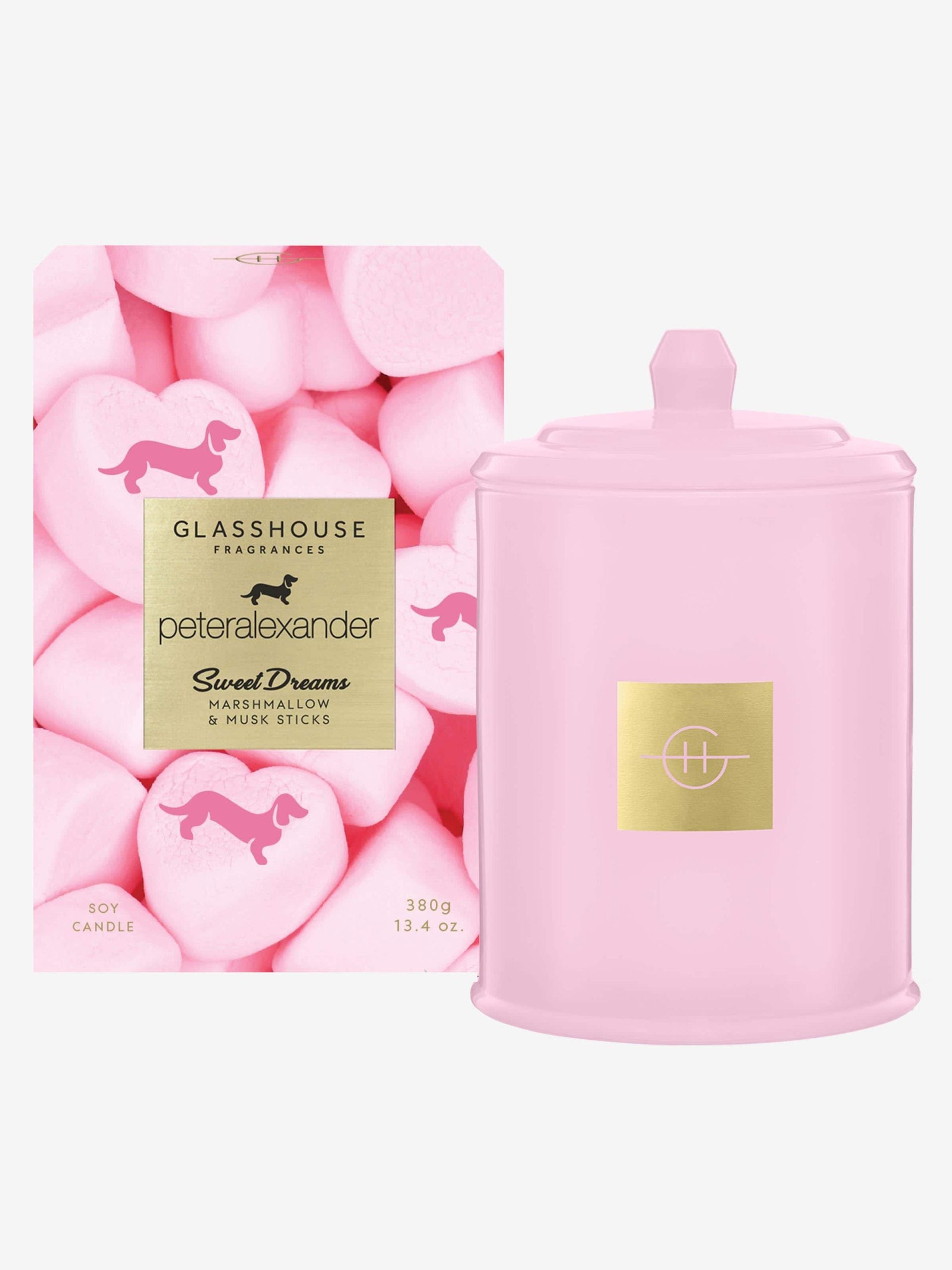 Glasshouse Fragrances Limited Edition Sweet Dreams 380G Candle multi image 0