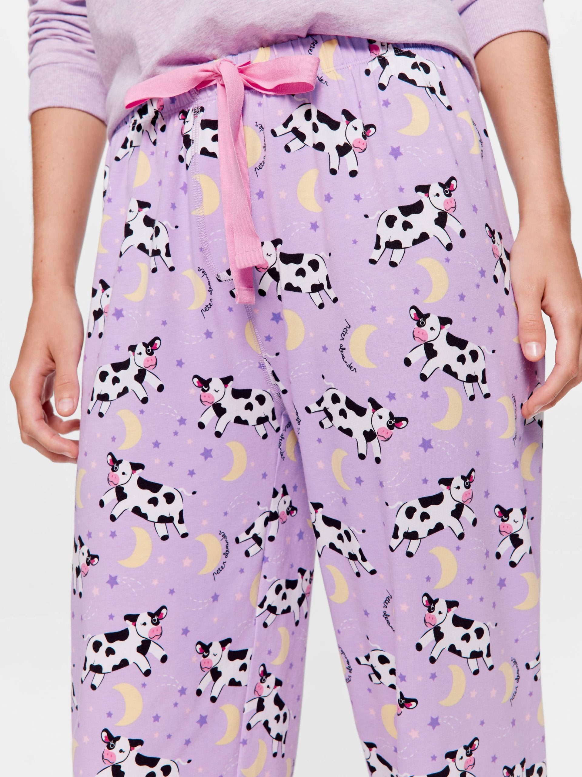 Cow Easy Pj Pant multi image 2