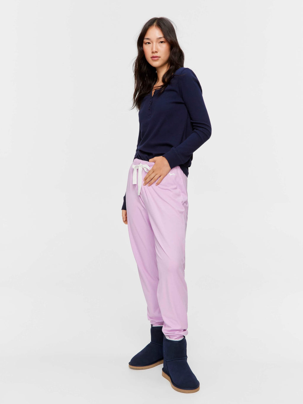 Solid Purple Easy Pj Pant purple image 1