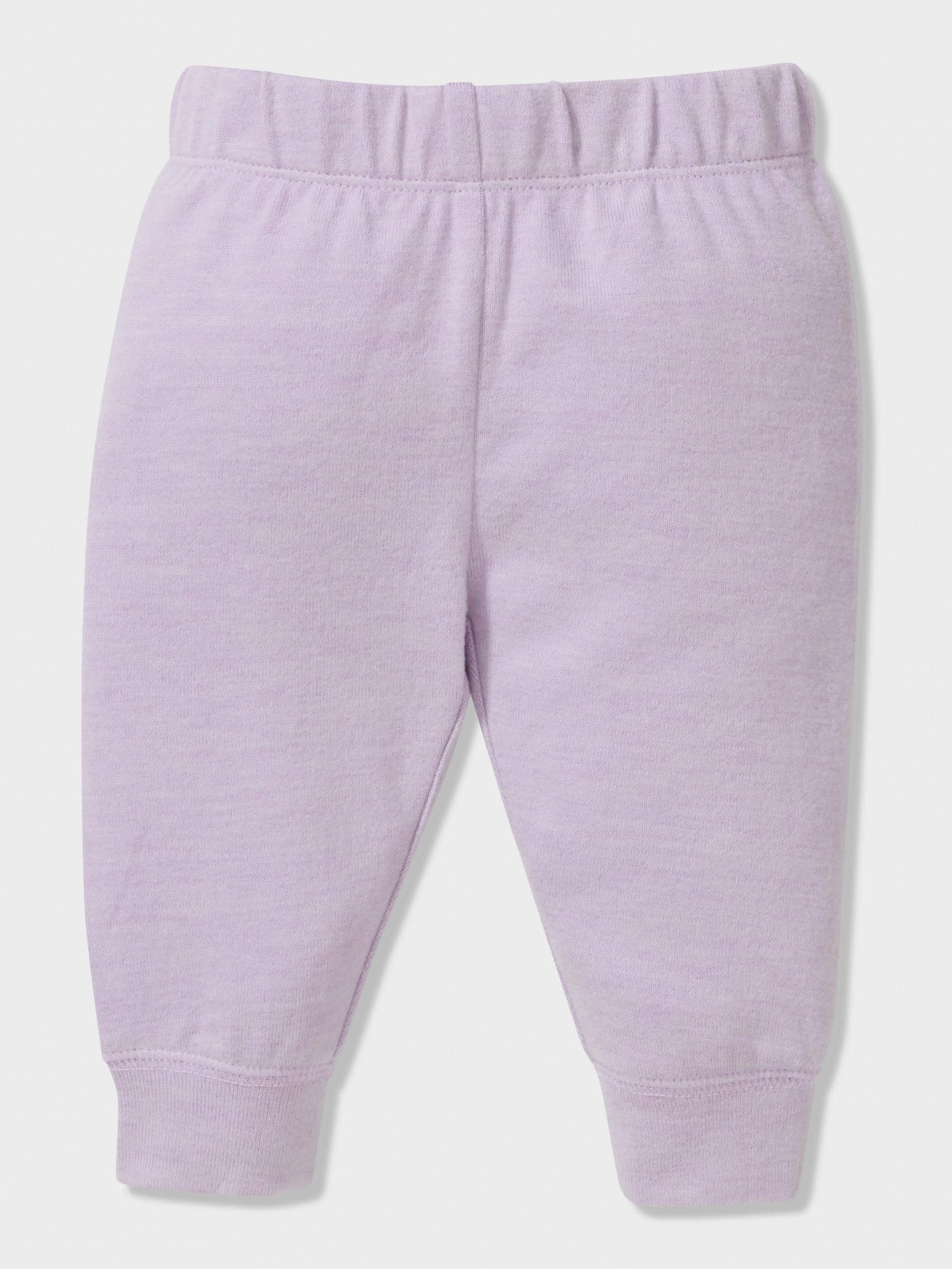 Baby Lilac Plush Pj Set lilac image 3