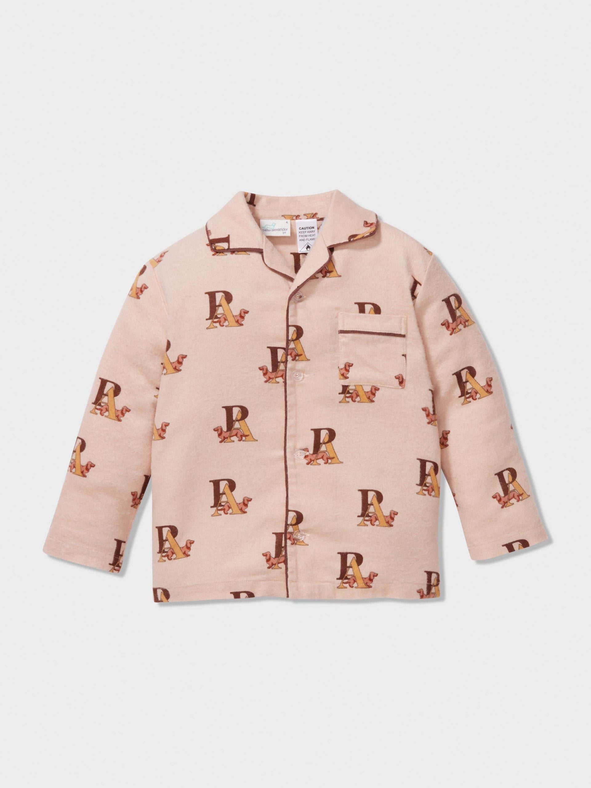 Boys P.A. Logo Long Classic Pj Set multi image 4