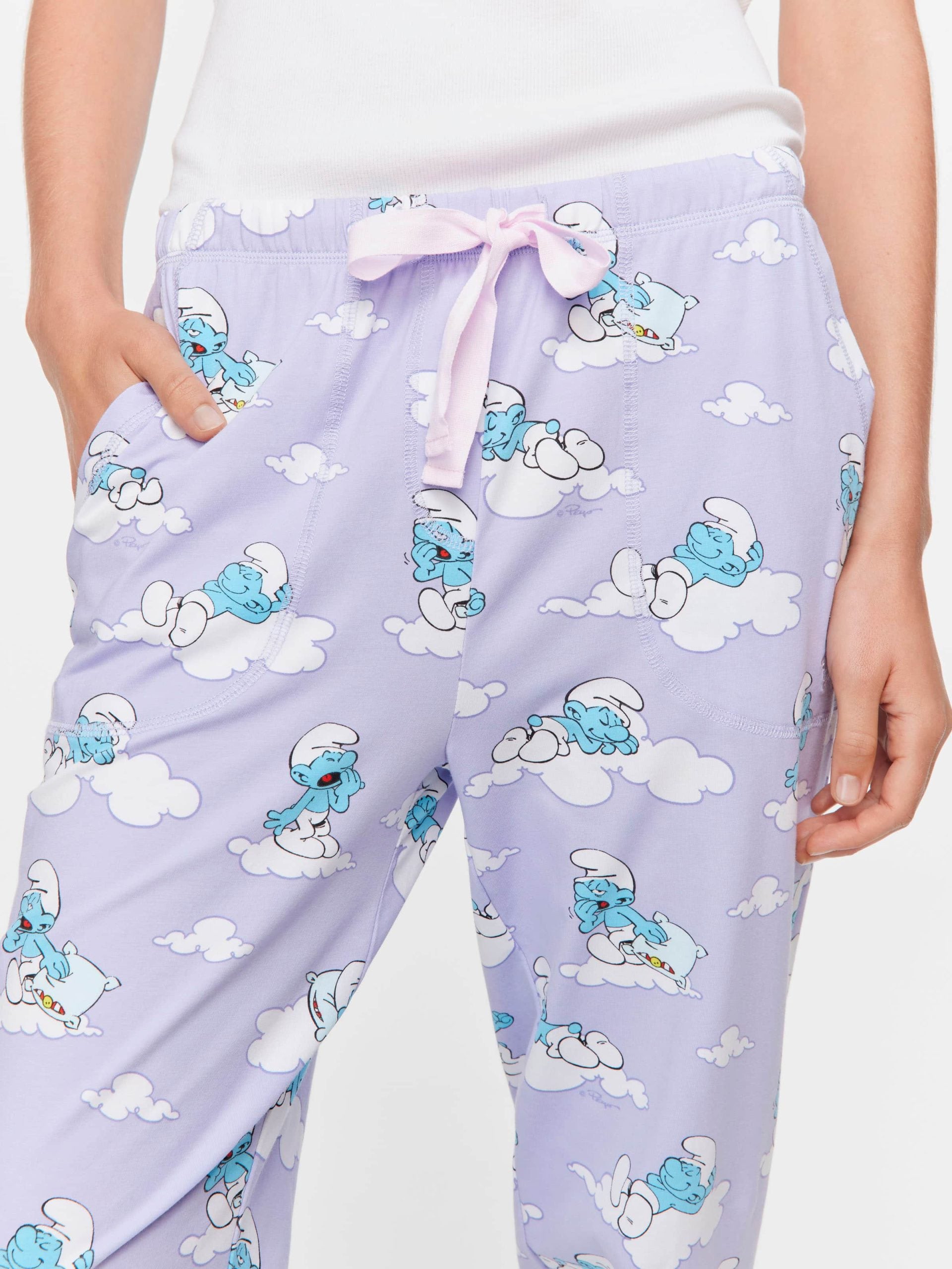 The Smurfs Lazy Easy Pj Pant multi image 1