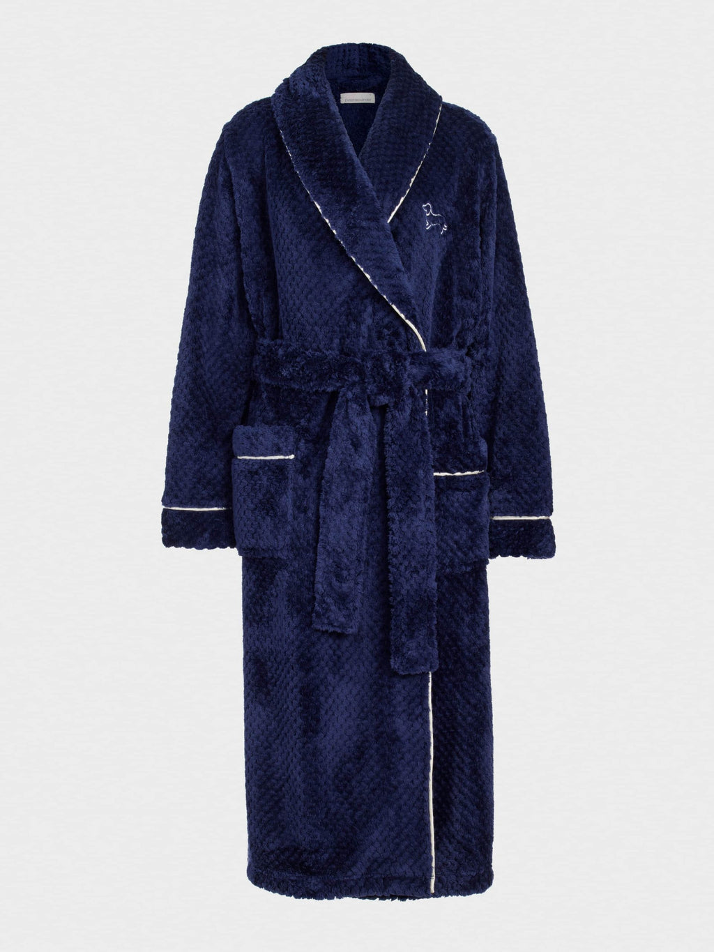 Peters Navy Jacquard Gown navy image 4