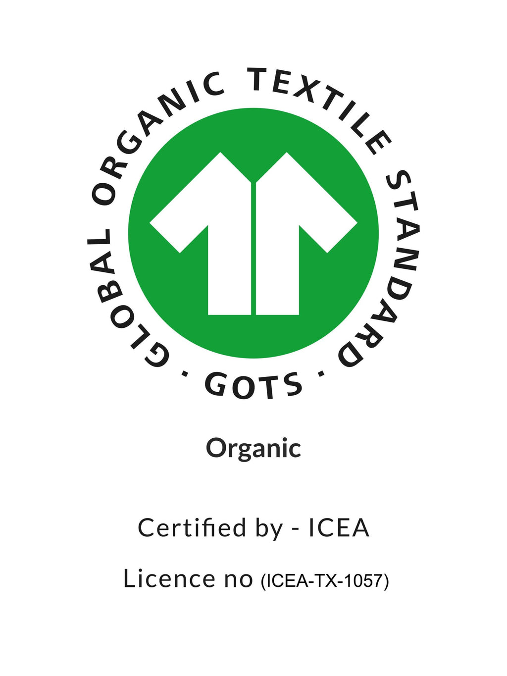 Baby Organic Penny Print Bib cream image 2