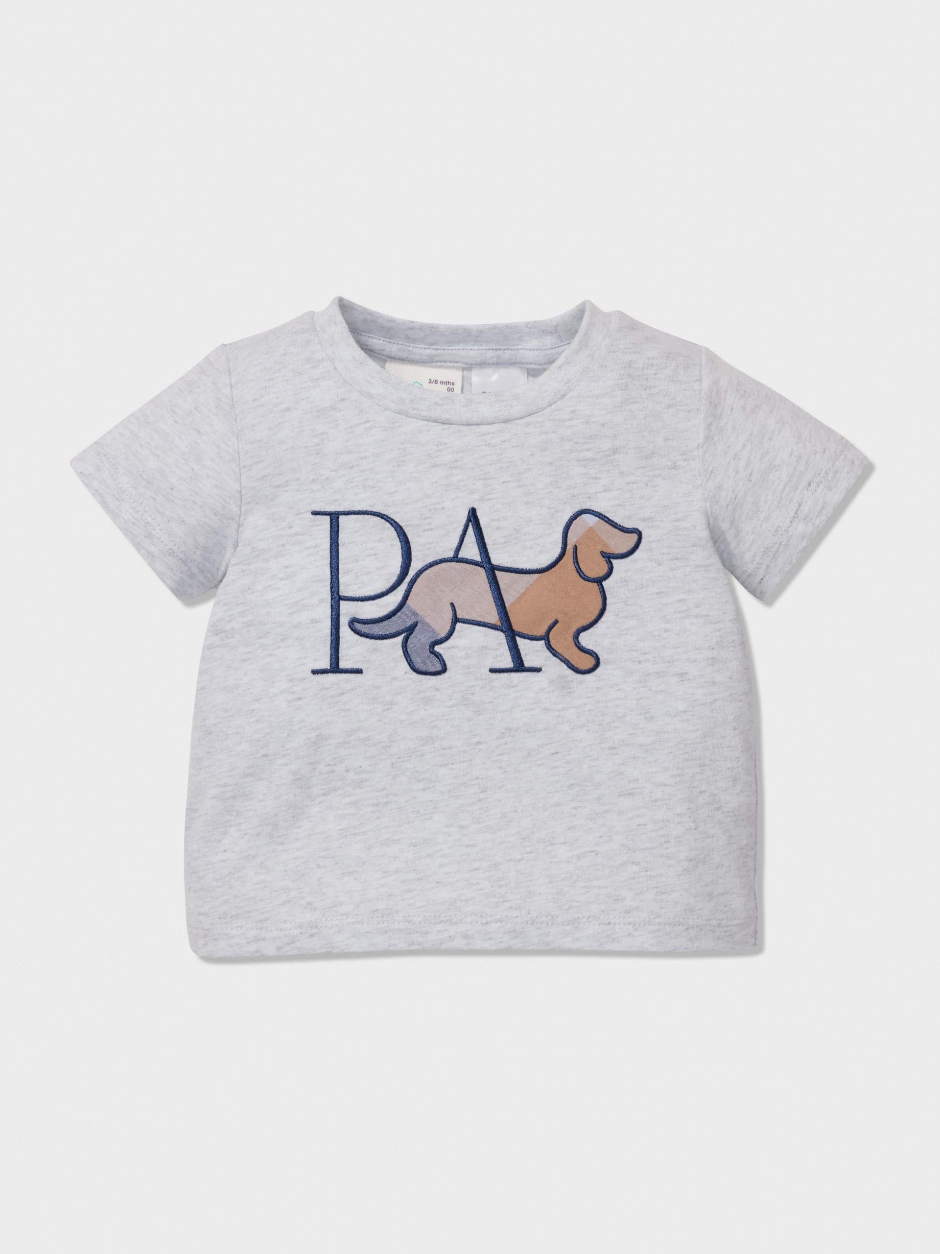 Baby Blue Buffalo Check Shortie Pj Set multi image 2
