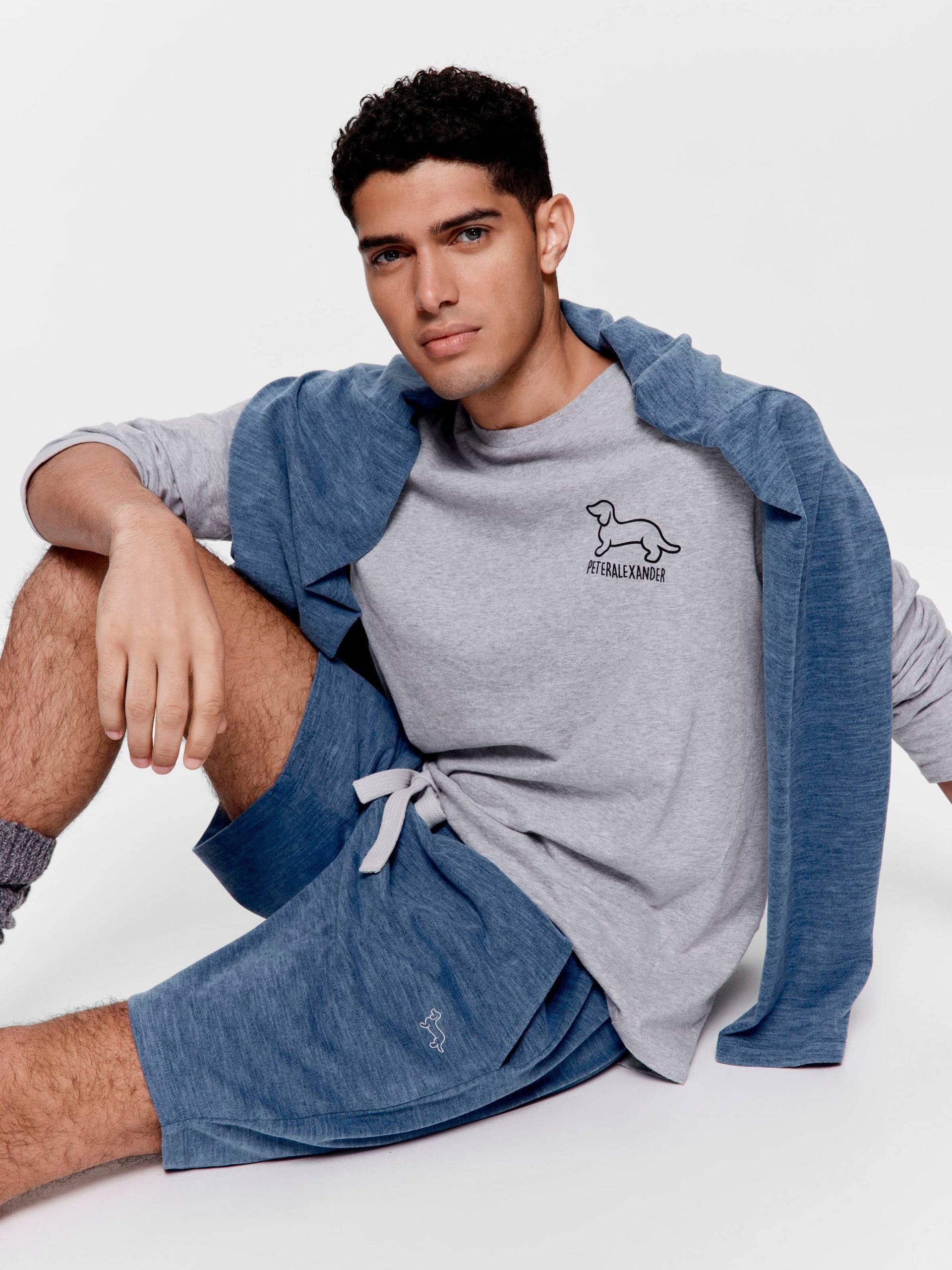Denim Marle Mid Short blue image 0
