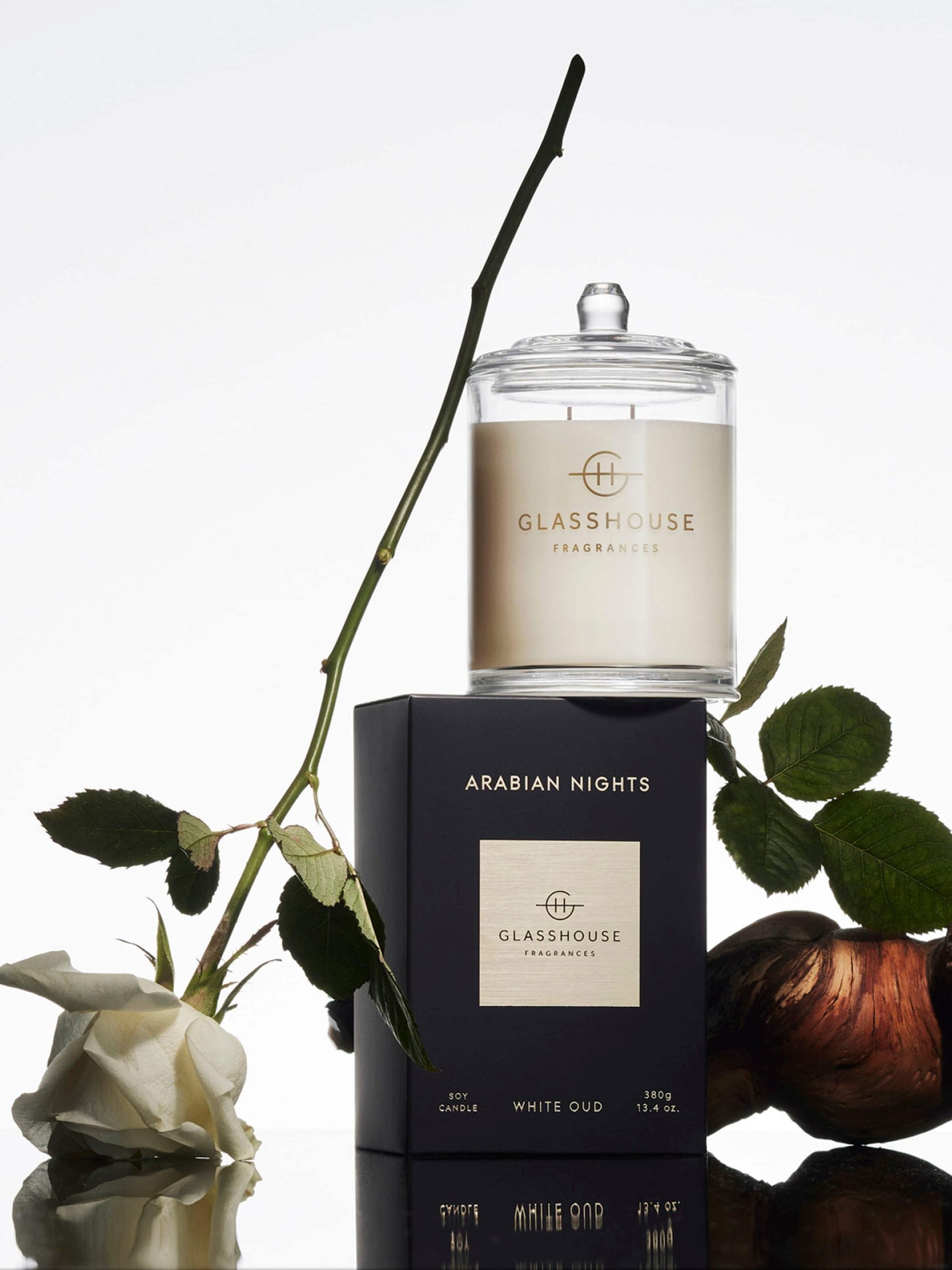 Glasshouse Fragrances Soy Candle 380G image 1