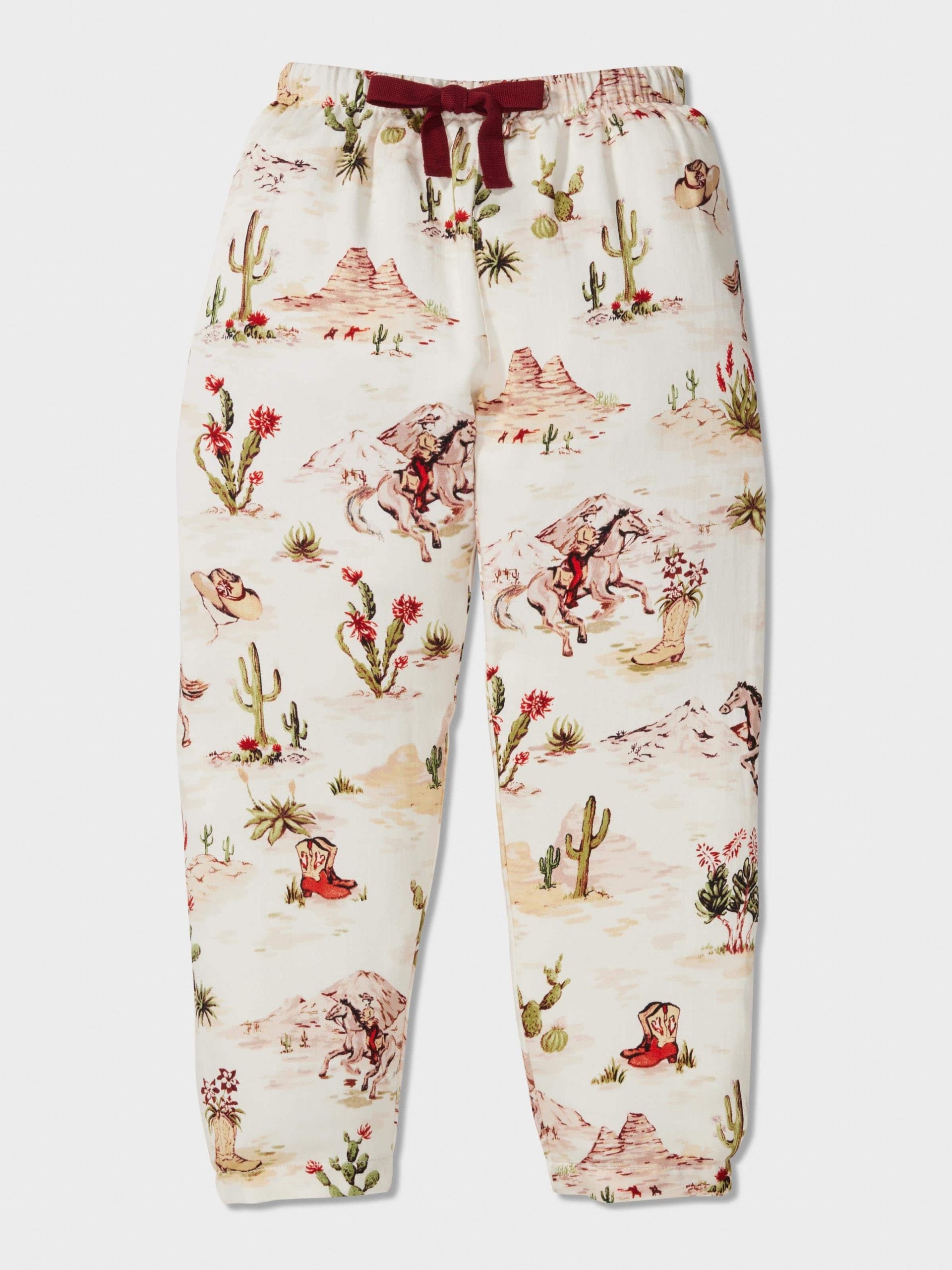 Jnr Boys Western Long Pj Set Multi image 1