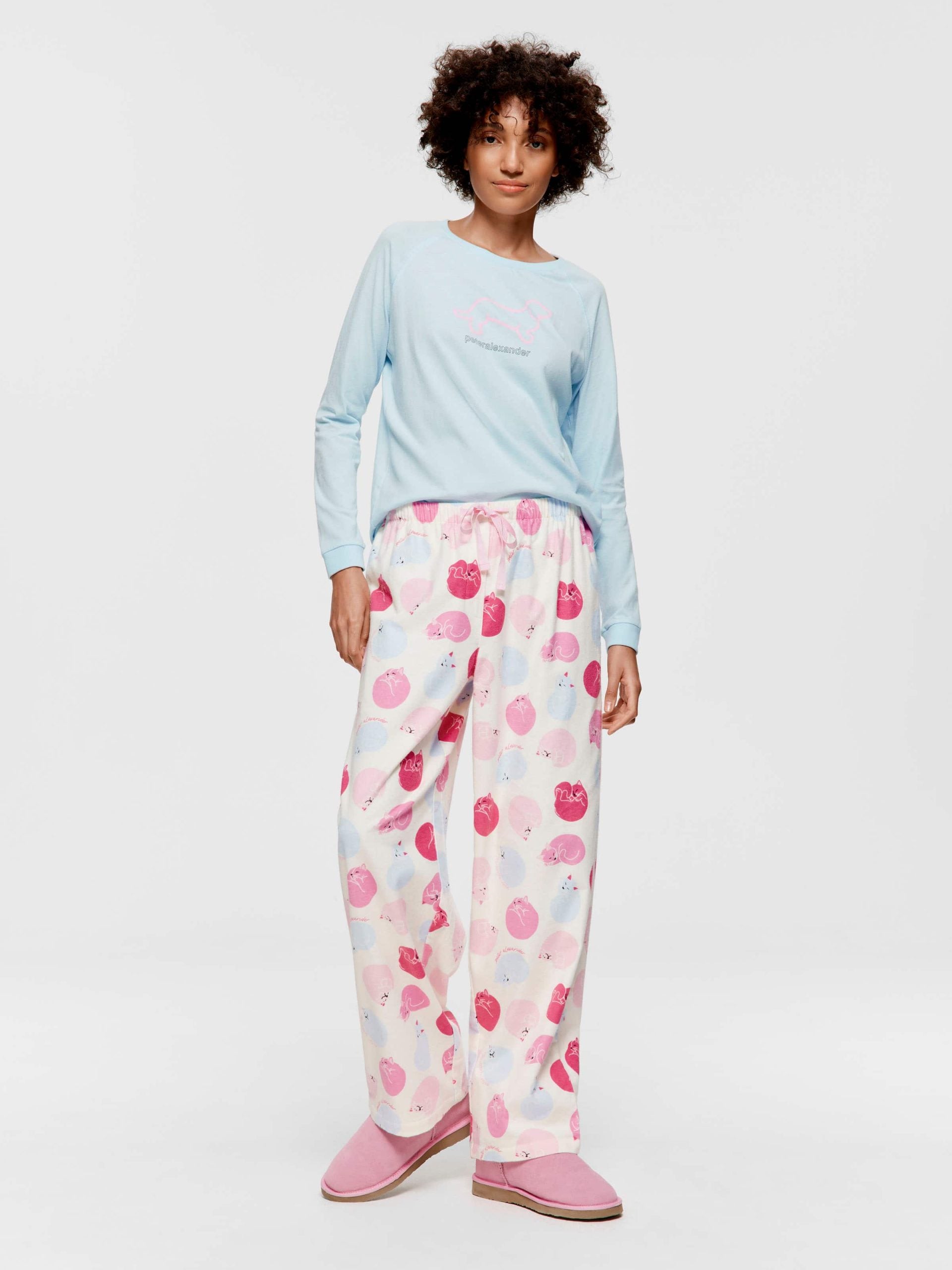 Sleeping Cats Classic Flannelette Pj Pant multi image 2
