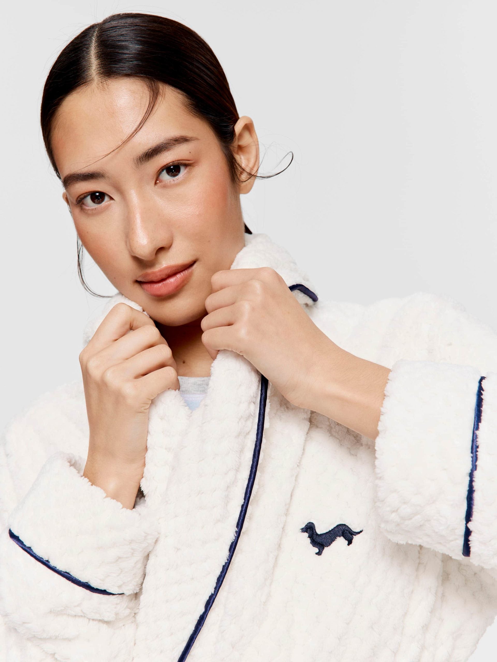 P.A. Hotel Edition Jacquard Gown white image 0