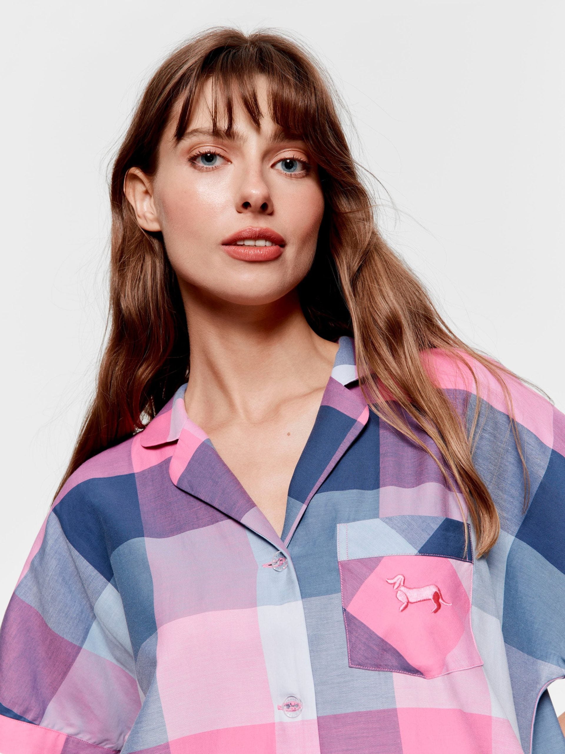 Buffalo Check 100% Cotton Nightshirt multi image 2