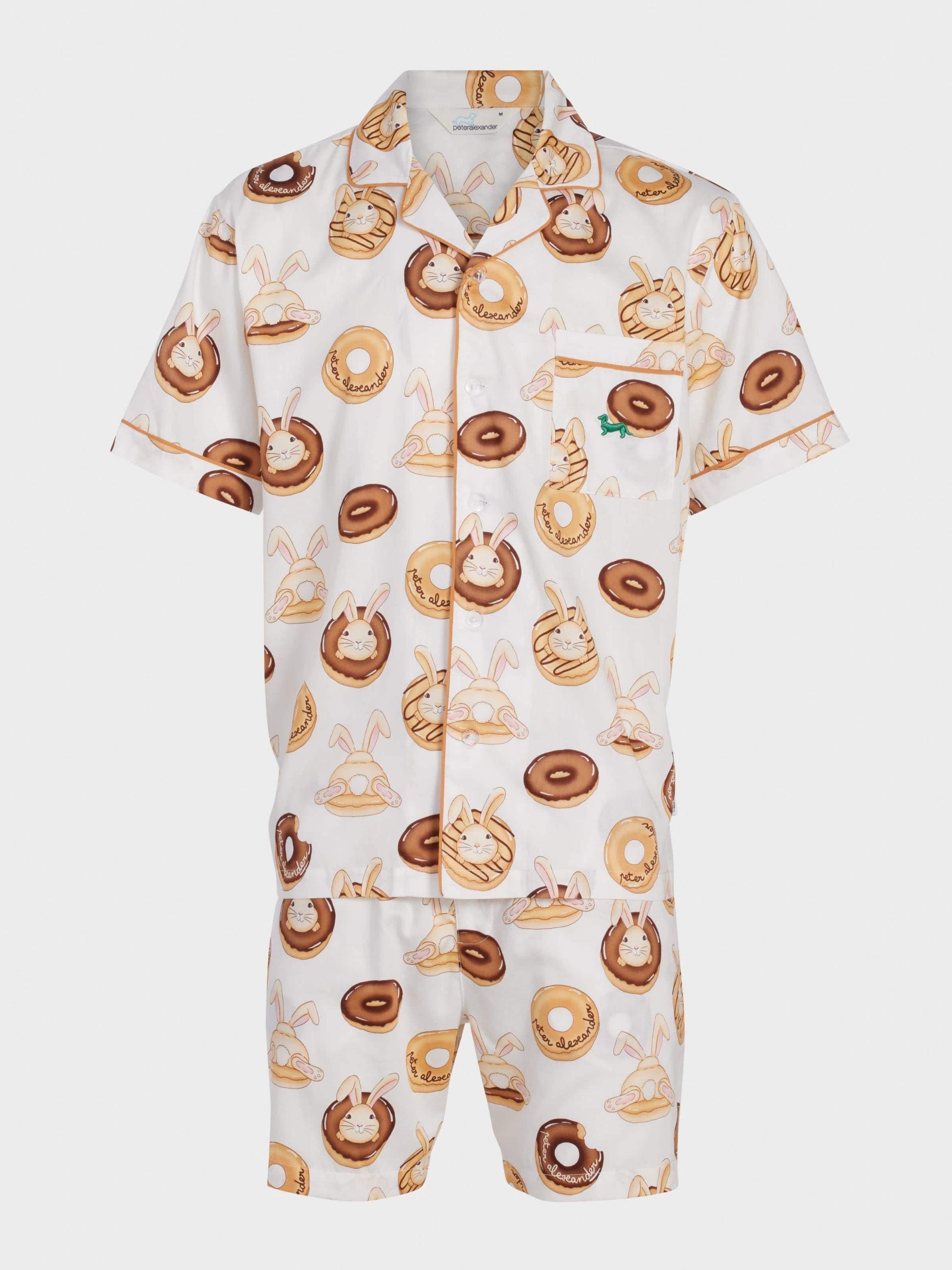 Krispy Kreme Bunnies Short Sleeve Pj Set multi image 4