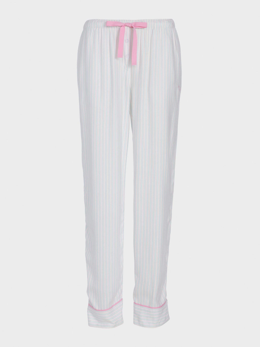 Mint Candy Stripe Viscose Flannelette Classic Pj Pant multi image 3