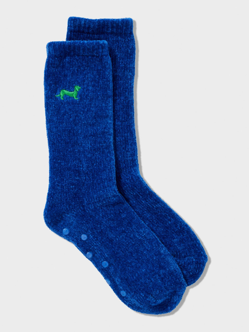 Kids Soft Ribbed Bedsock navy image 0