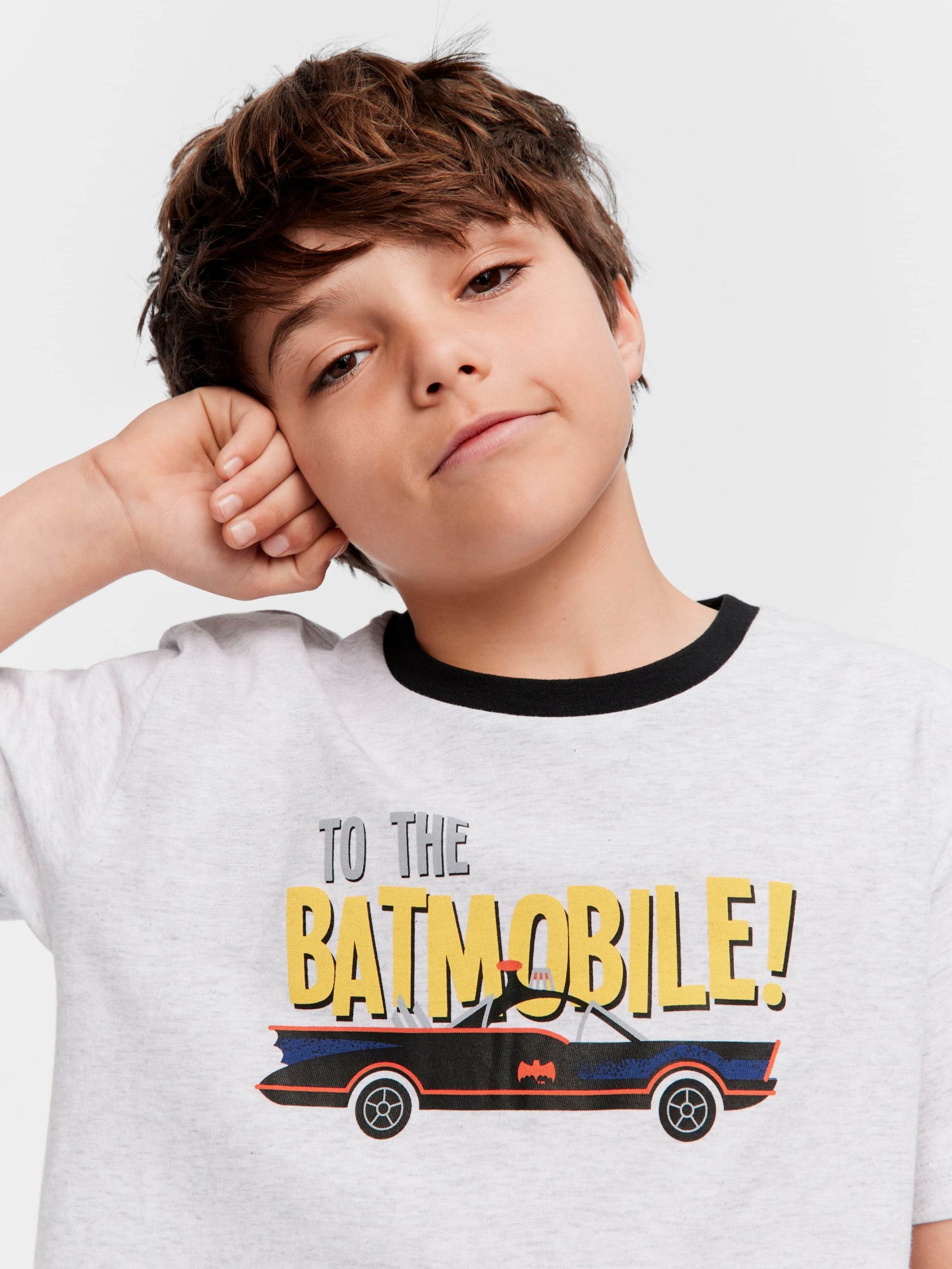 Boys Batmobile Short Pj Set multi image 1