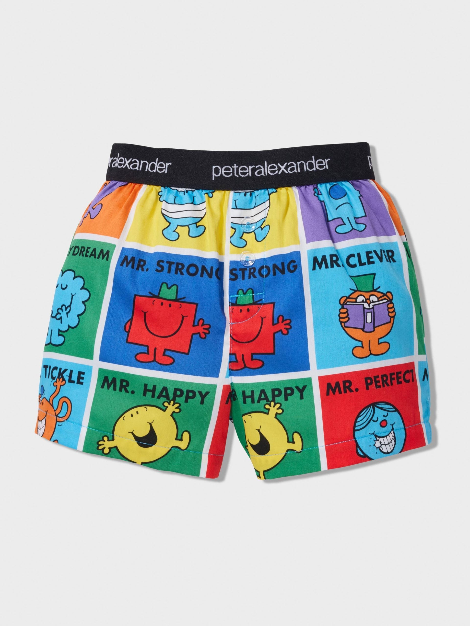 Jnr Boys Mr Men Boxer Short multi image 0