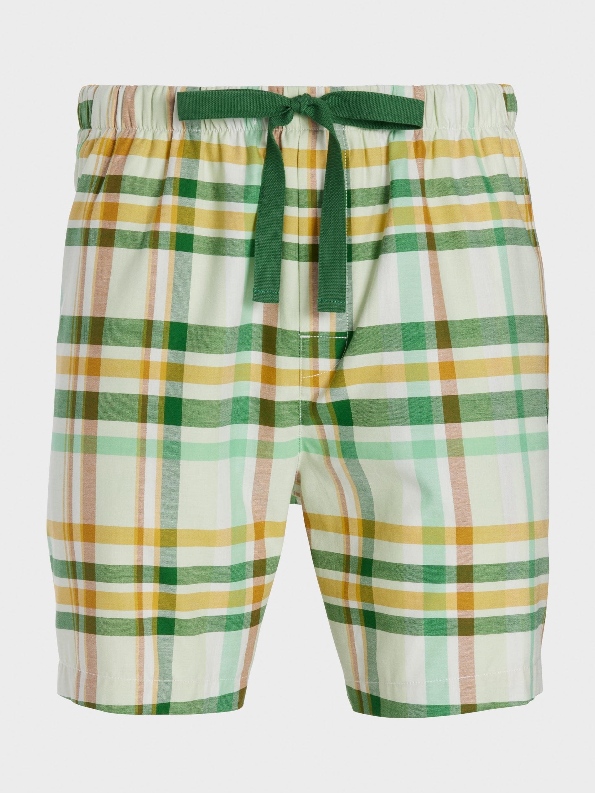 Green Check Mid Short multi image 3