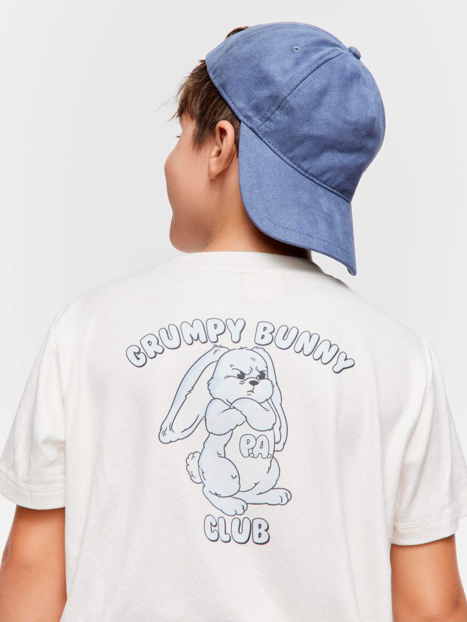 Kids Grumpy Bunny Shortie Pj Set multi image 2