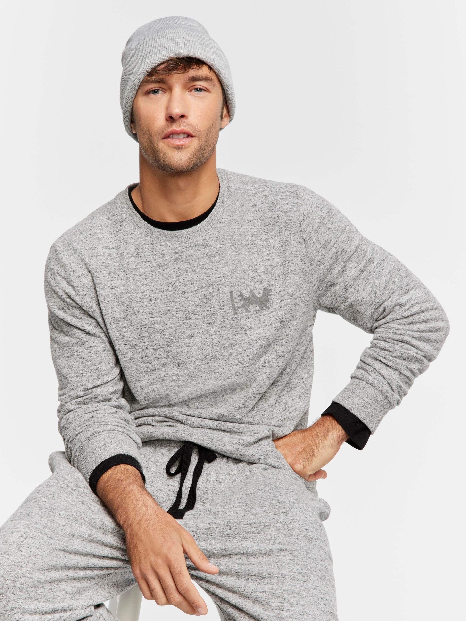 Grey Marle Cuff Pj Pant greymarle image 0