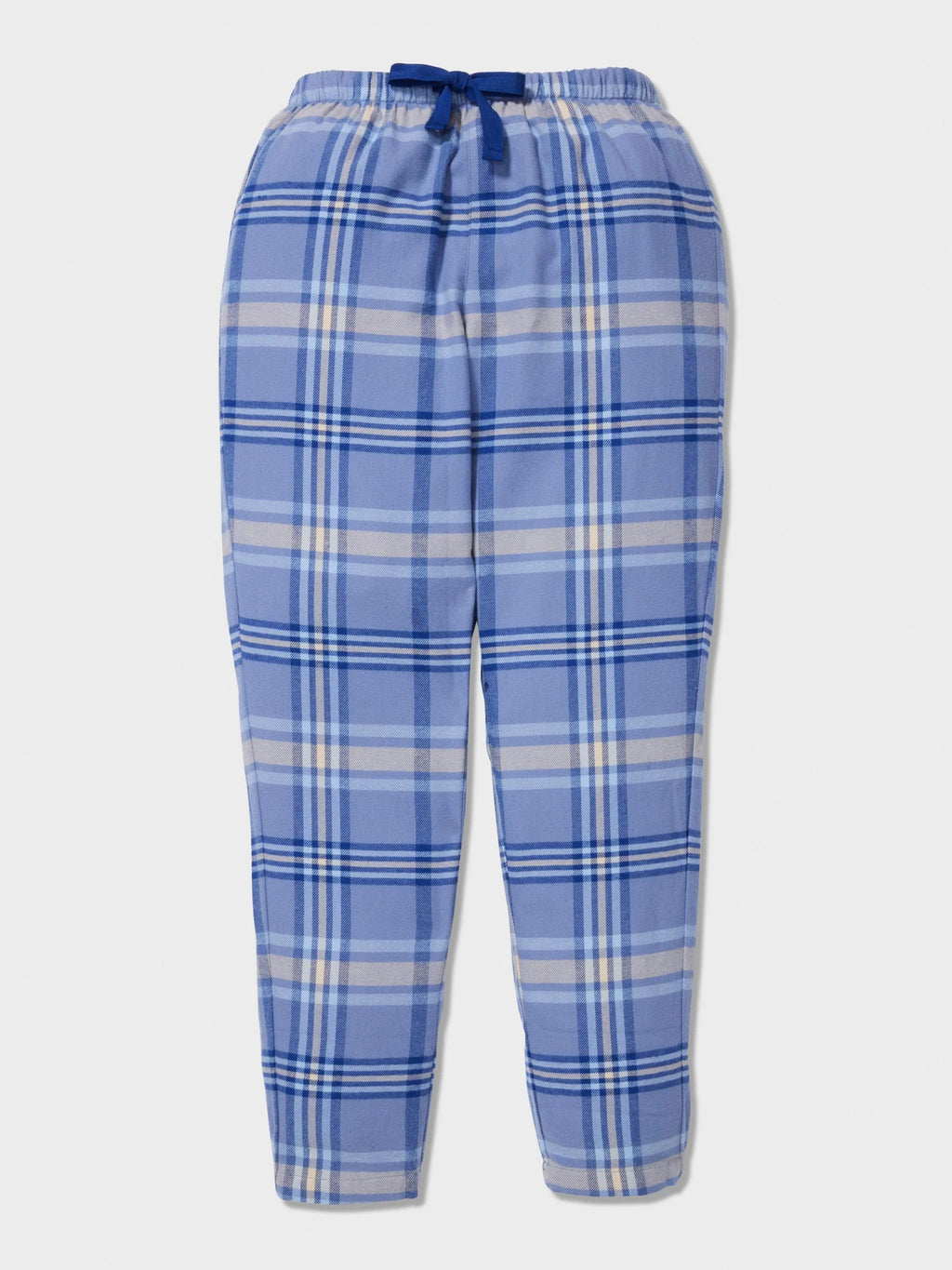 Boys Blue Check Long Pj Set multi image 1