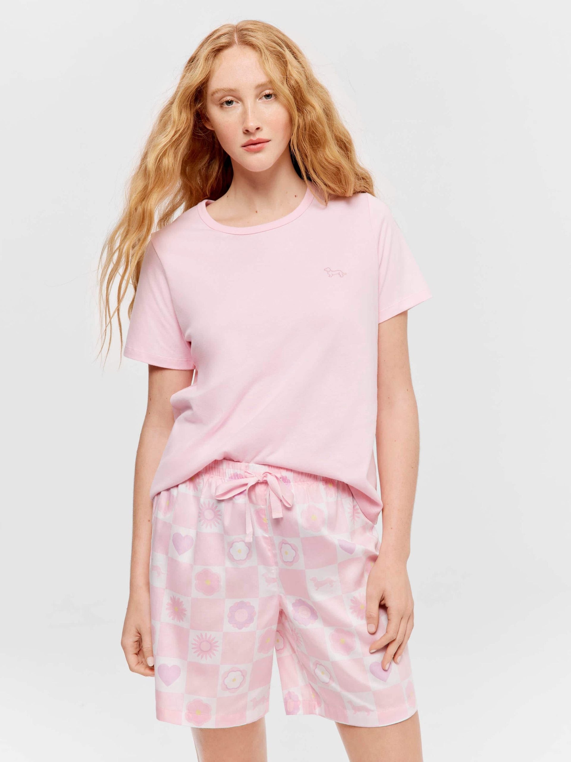 Penny Check Floral Pj Set multi image 0