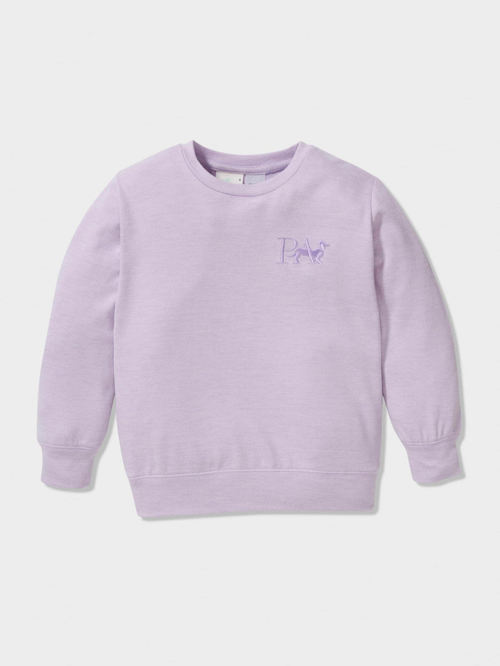 Jnr Girls Lilac Plush Pj Set lilac image 4