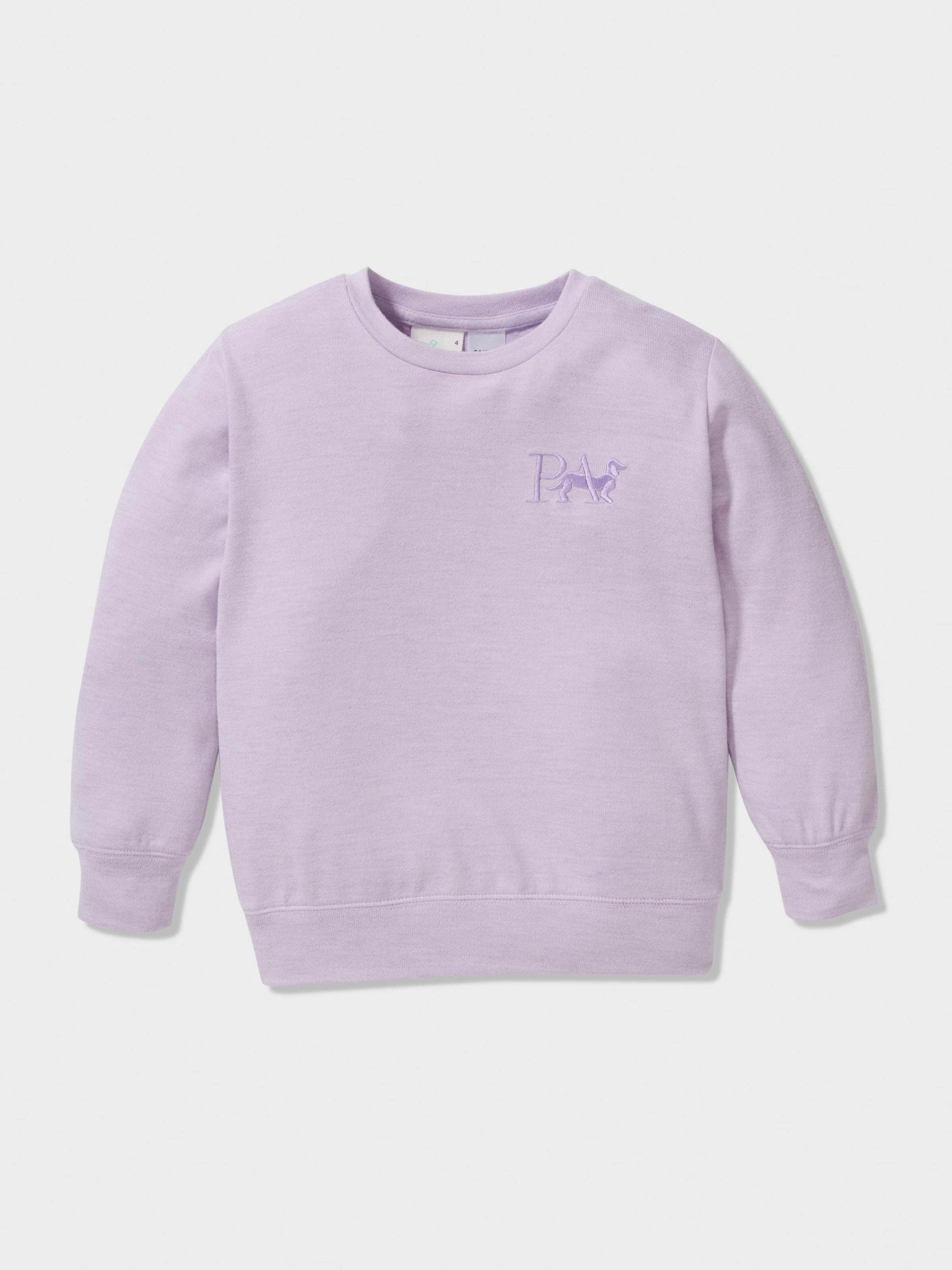 Jnr Girls Lilac Plush Pj Set lilac image 4