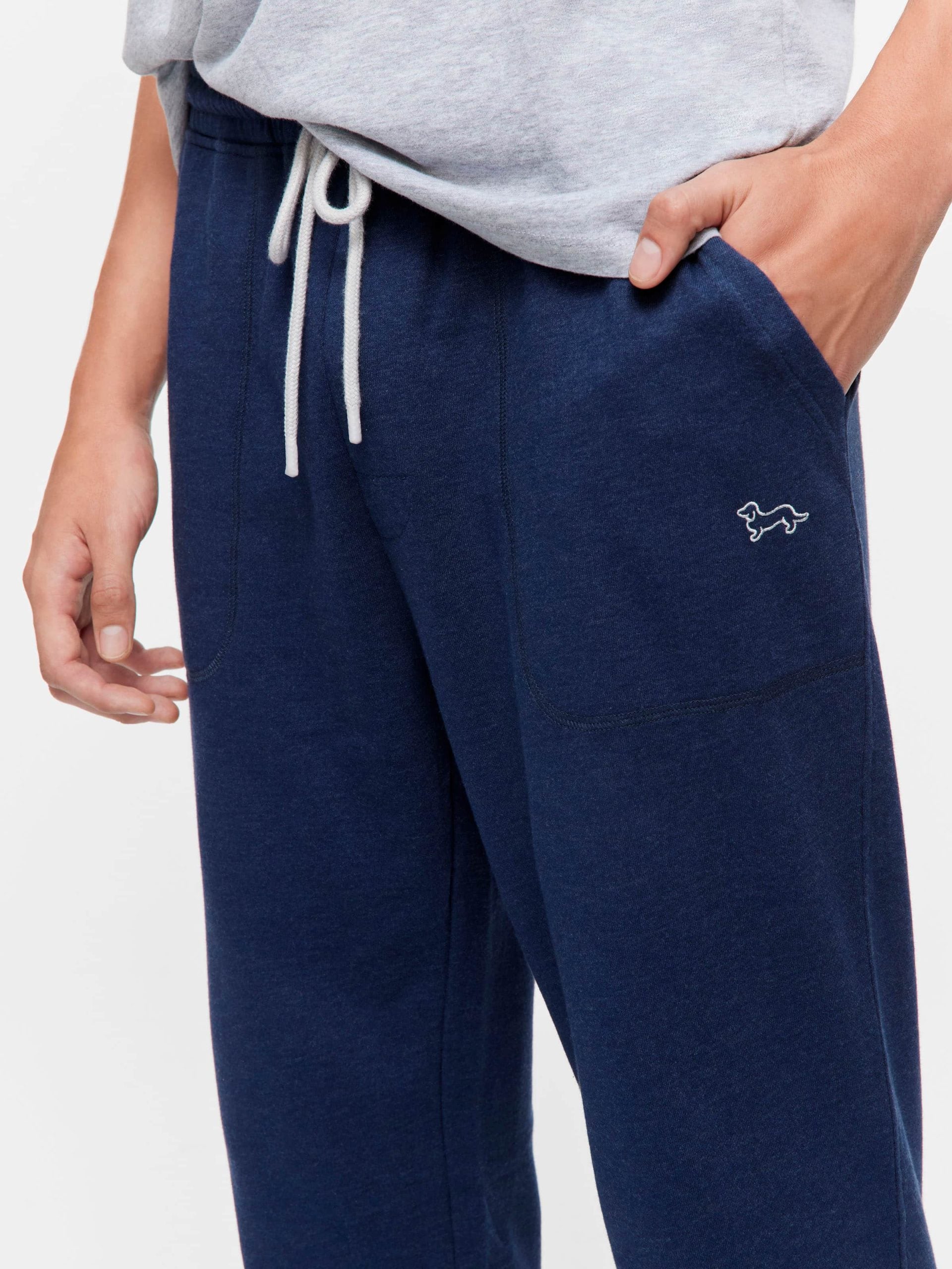 Navy Fleece Track Pant navy image 2
